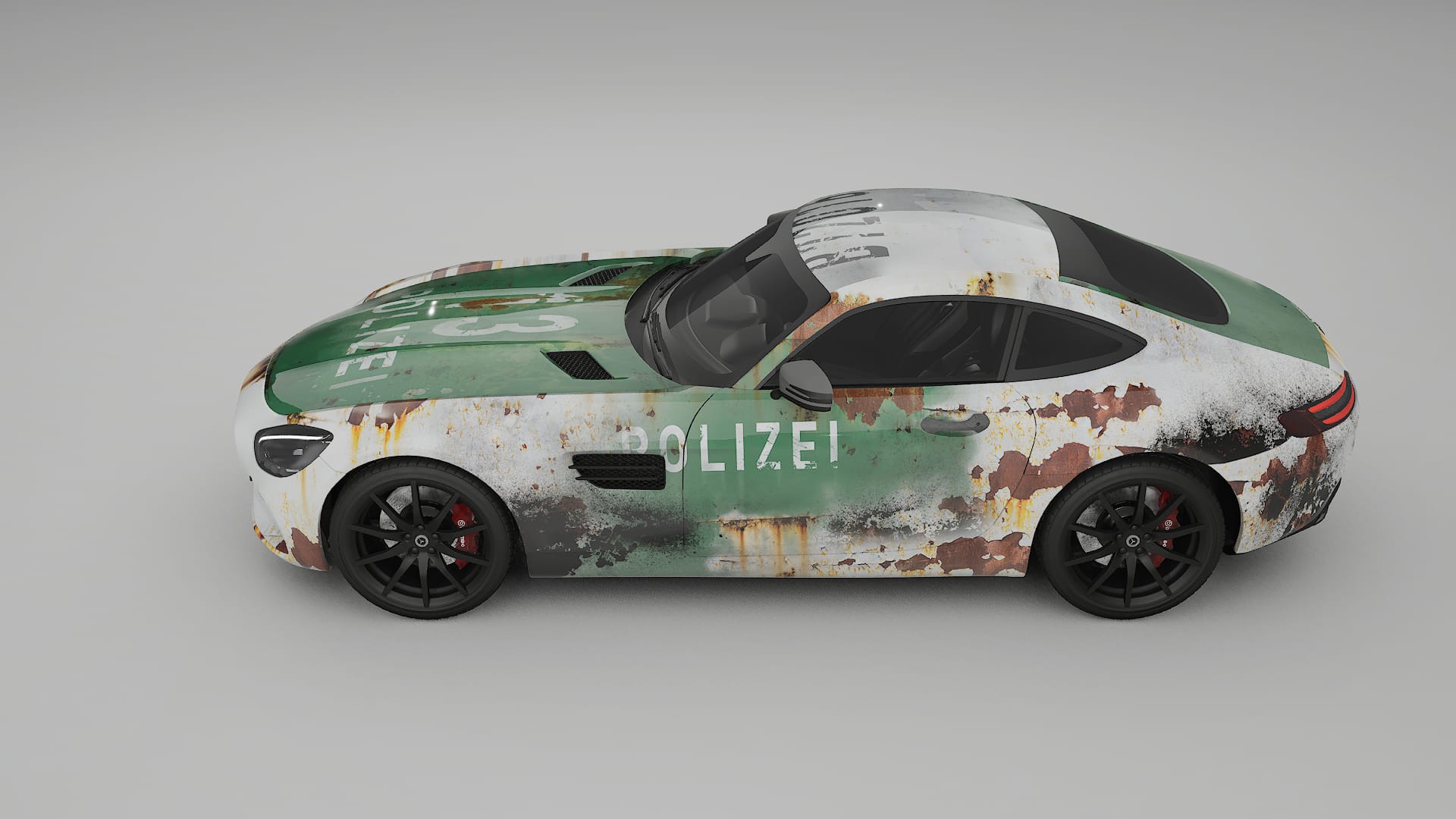 Mercedes AMG GT C190 Coupe COBRA 11 – Kit Wrap PPF Personalizat din Folie de Poliuretan Imprimabilă