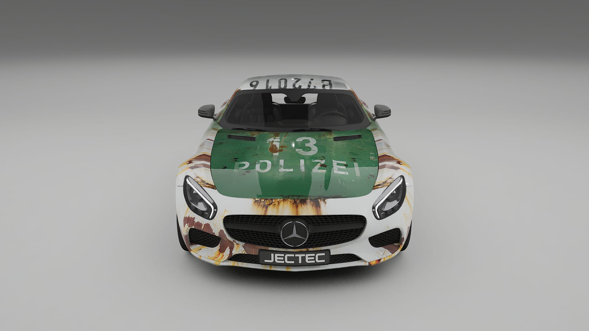 Mercedes AMG GT C190 Coupe COBRA 11 – Kit Wrap PPF Personalizat din Folie de Poliuretan Imprimabilă