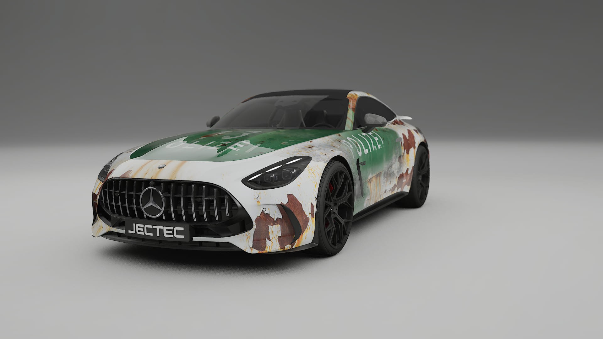 Mercedes AMG GT Coupe C192 COBRA 11 – Kit Wrap PPF Personalizat din Folie de Poliuretan Imprimabilă