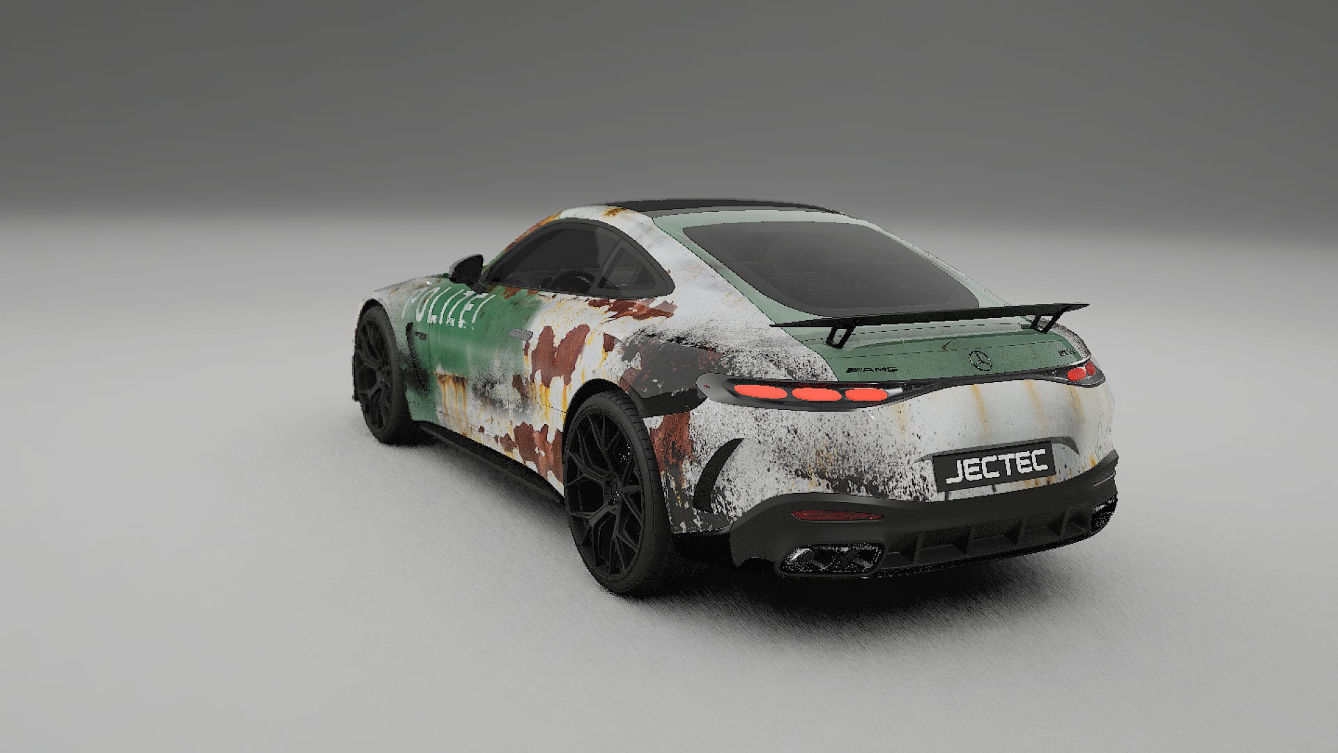 Mercedes AMG GT Coupe C192 COBRA 11 – Kit Wrap PPF Personalizat din Folie de Poliuretan Imprimabilă