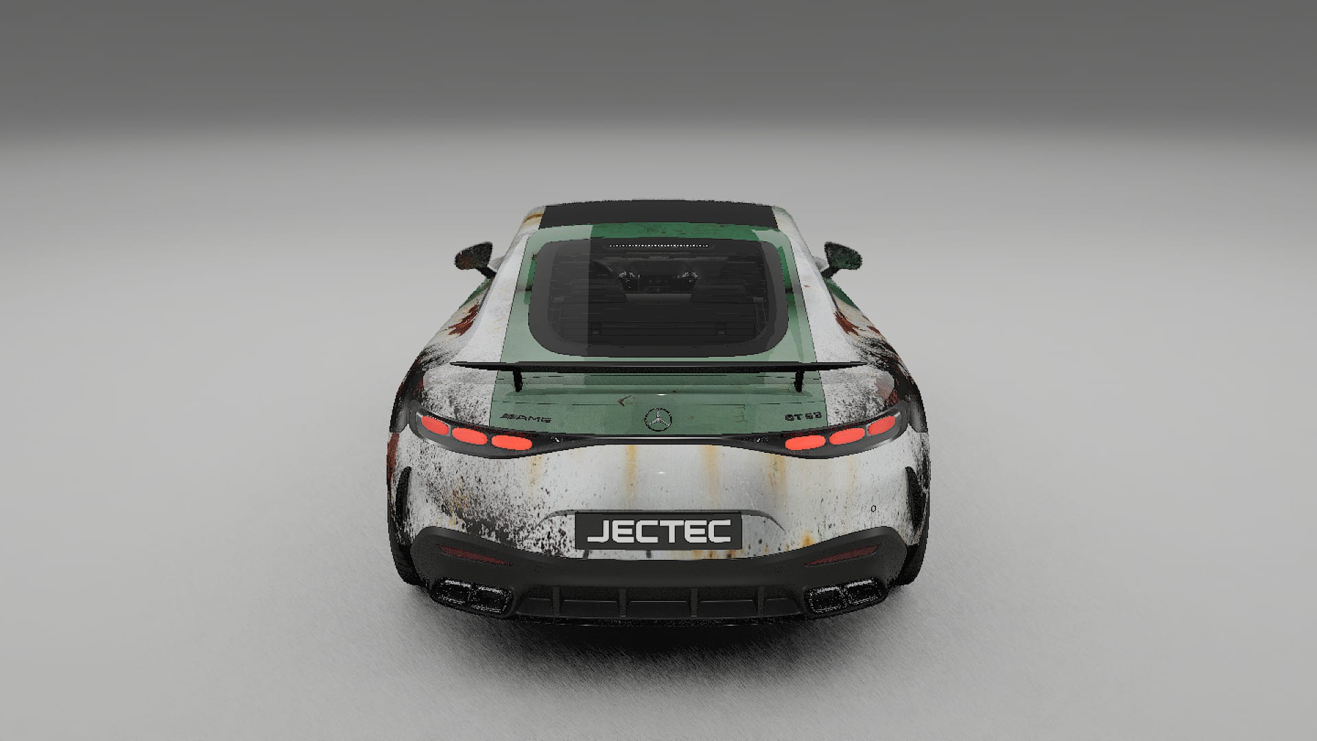 Mercedes AMG GT Coupe C192 COBRA 11 – Kit Wrap PPF Personalizat din Folie de Poliuretan Imprimabilă