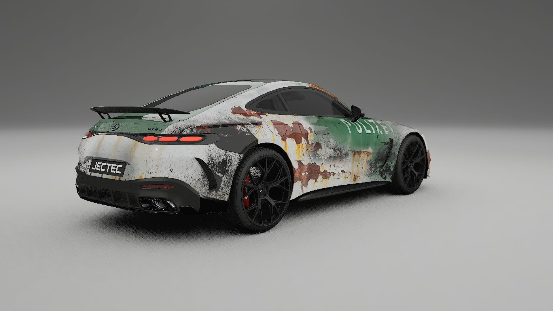 Mercedes AMG GT Coupe C192 COBRA 11 – Kit Wrap PPF Personalizat din Folie de Poliuretan Imprimabilă