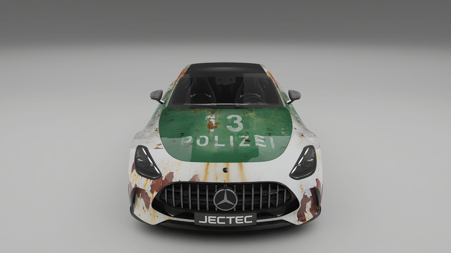 Mercedes AMG GT Coupe C192 COBRA 11 – Kit Wrap PPF Personalizat din Folie de Poliuretan Imprimabilă
