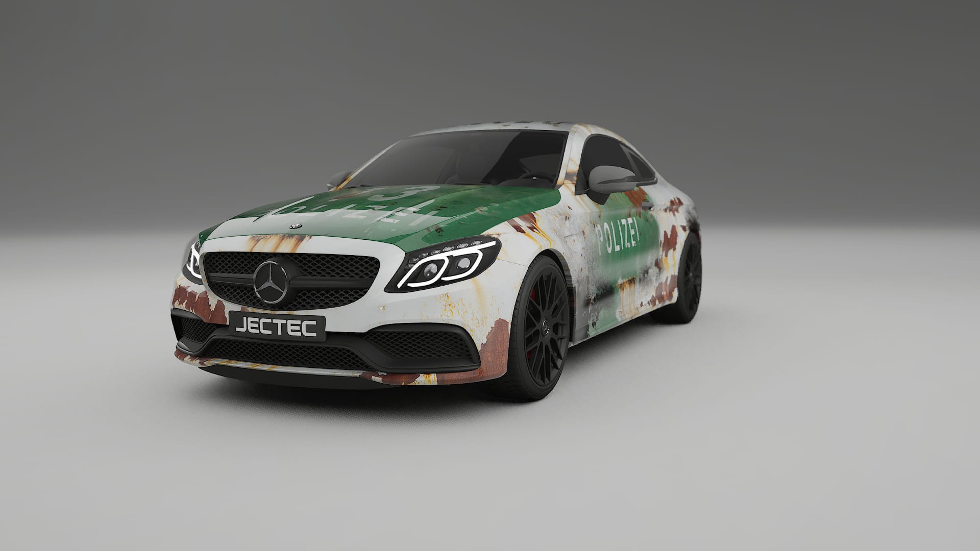 Mercedes C63 AMG W205 Coupe COBRA 11 – Kit Wrap PPF Personalizat din Folie de Poliuretan Imprimabilă