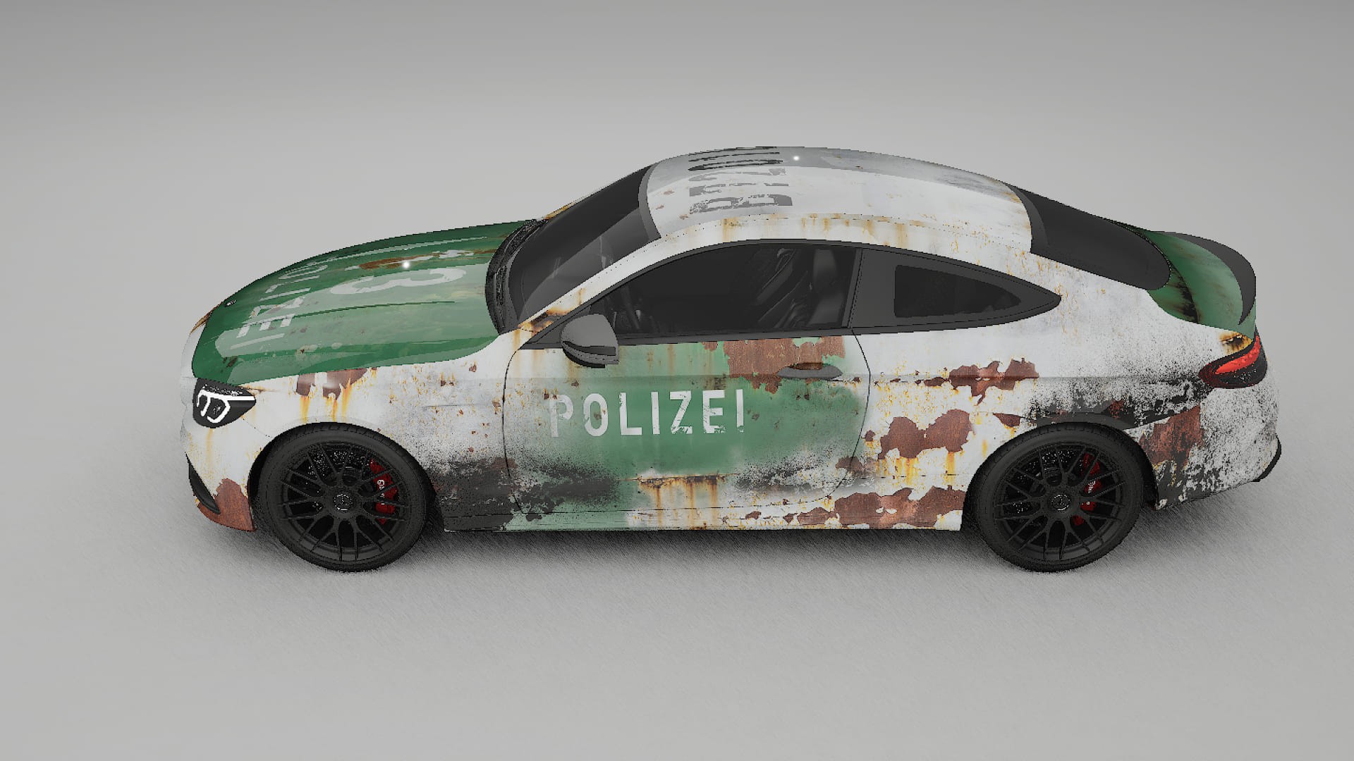 Mercedes C63 AMG W205 Coupe COBRA 11 – Kit Wrap PPF Personalizat din Folie de Poliuretan Imprimabilă