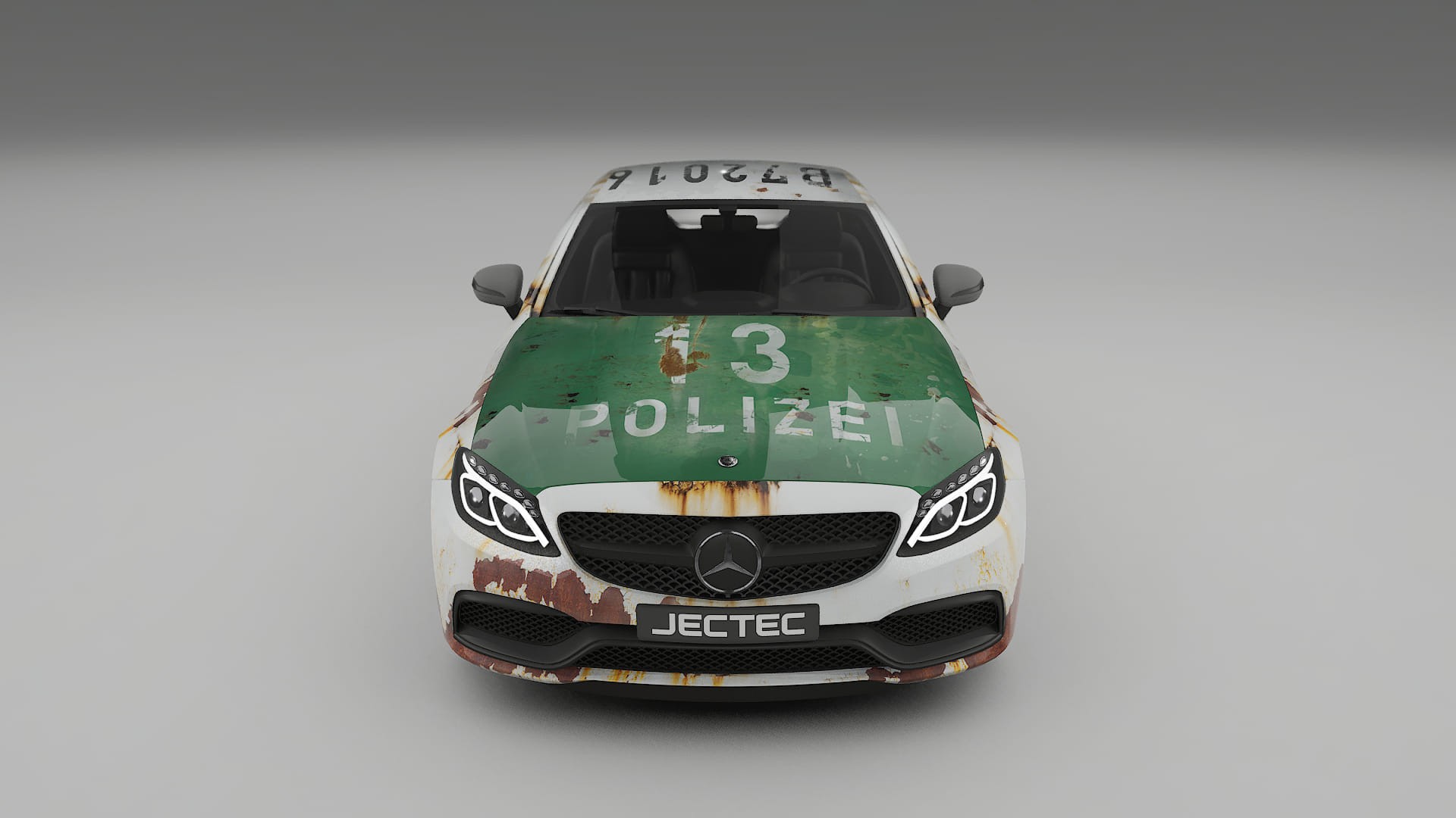 Mercedes C63 AMG W205 Coupe COBRA 11 – Kit Wrap PPF Personalizat din Folie de Poliuretan Imprimabilă