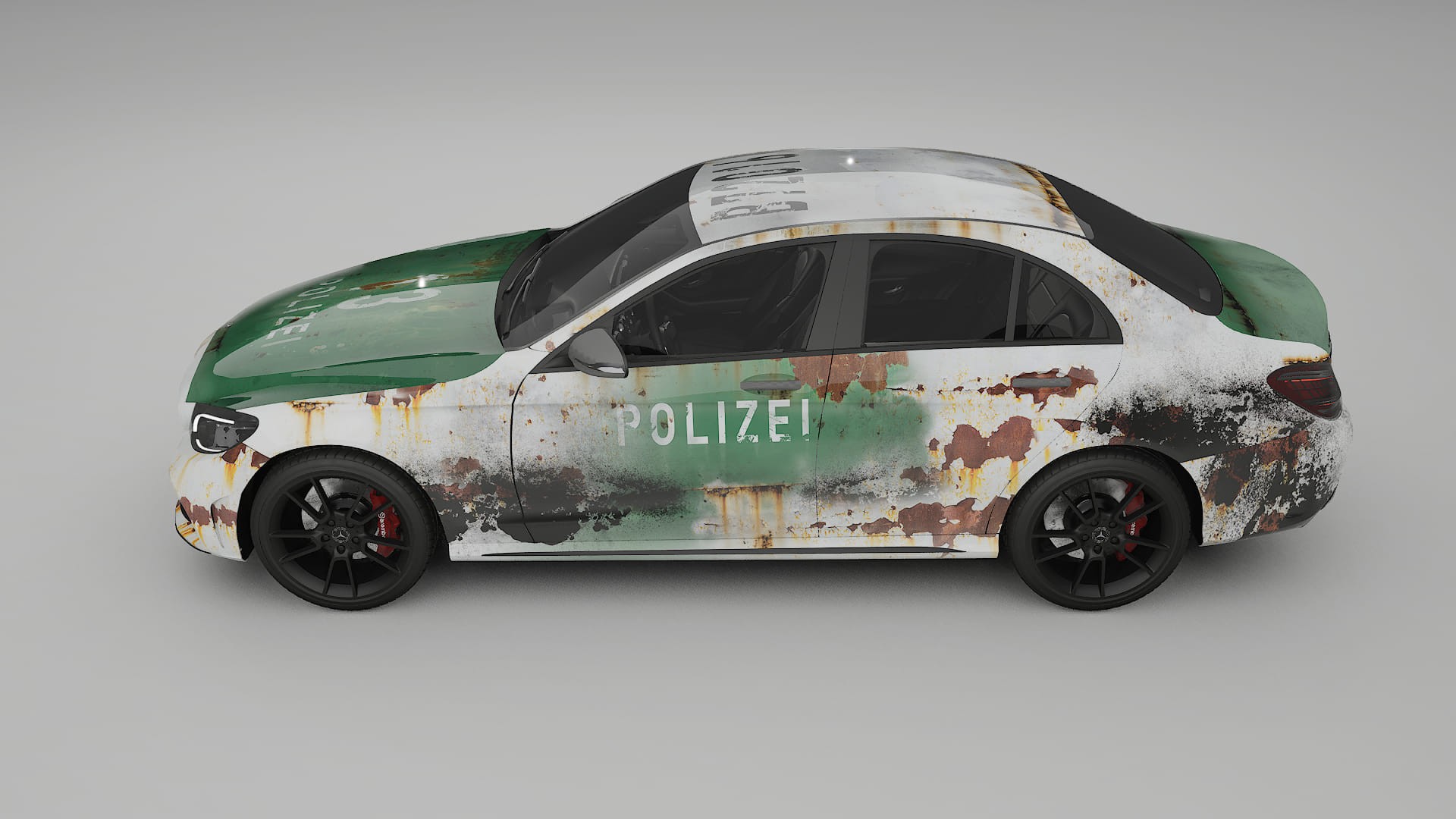 Mercedes C-class W205 AMG sedan COBRA 11 – Kit Wrap PPF Personalizat din Folie de Poliuretan Imprimabilă