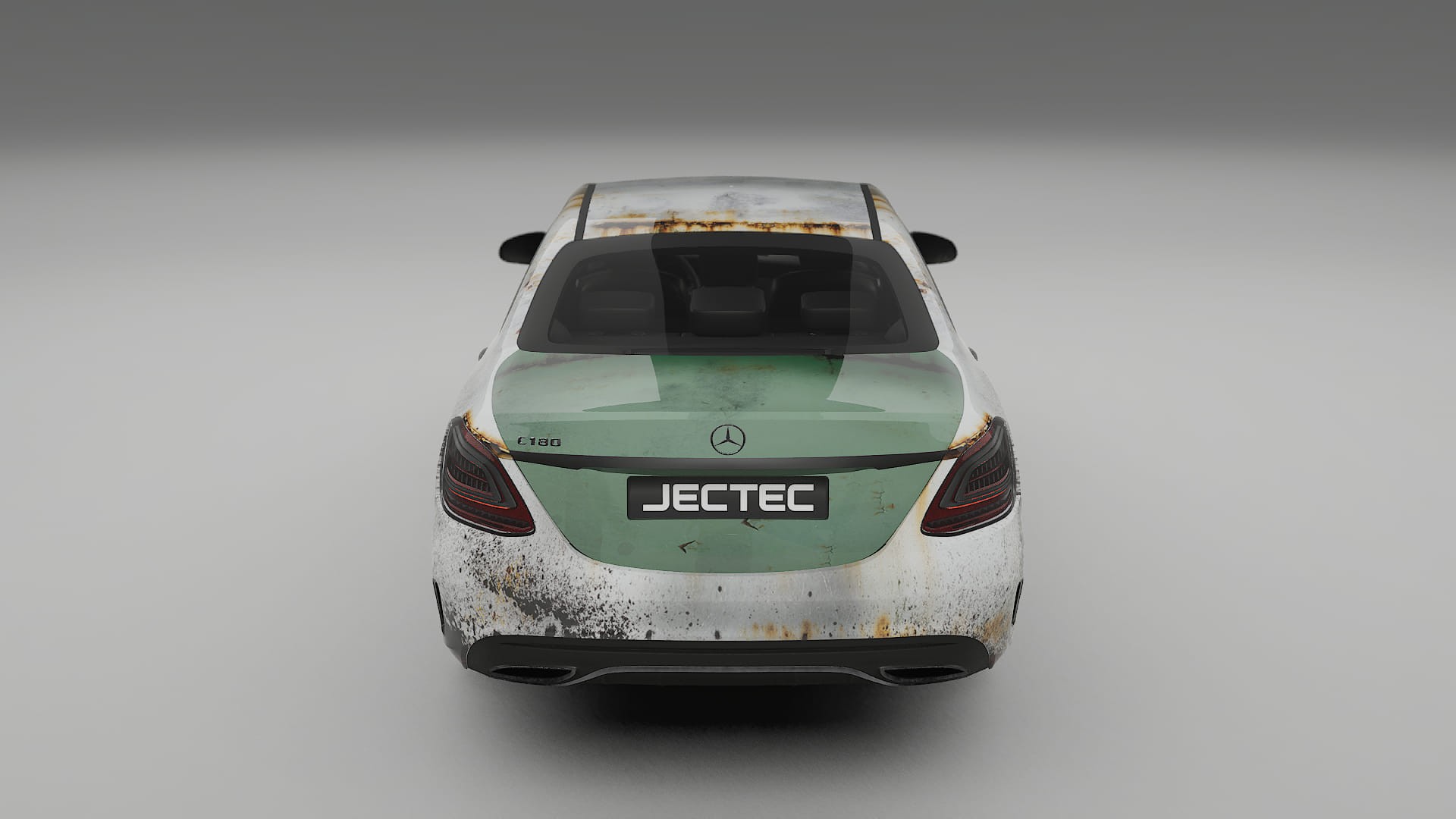 Mercedes C-class W205 AMG sedan COBRA 11 – Kit Wrap PPF Personalizat din Folie de Poliuretan Imprimabilă