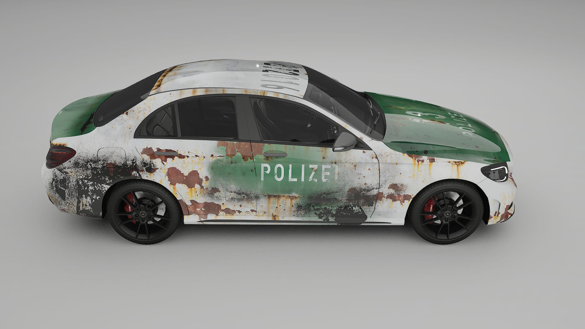 Mercedes C-class W205 AMG sedan COBRA 11 – Kit Wrap PPF Personalizat din Folie de Poliuretan Imprimabilă