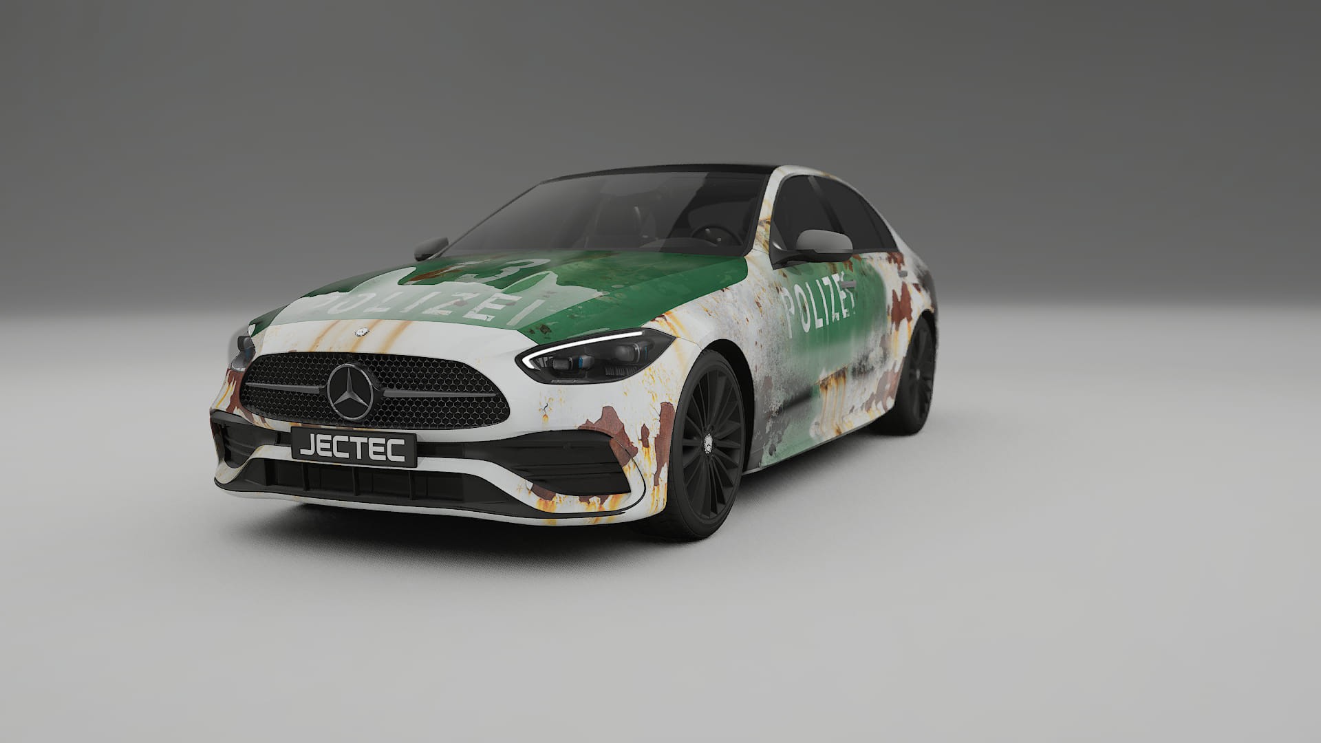 Mercedes C-class W206 COBRA 11 – Kit Wrap PPF Personalizat din Folie de Poliuretan Imprimabilă