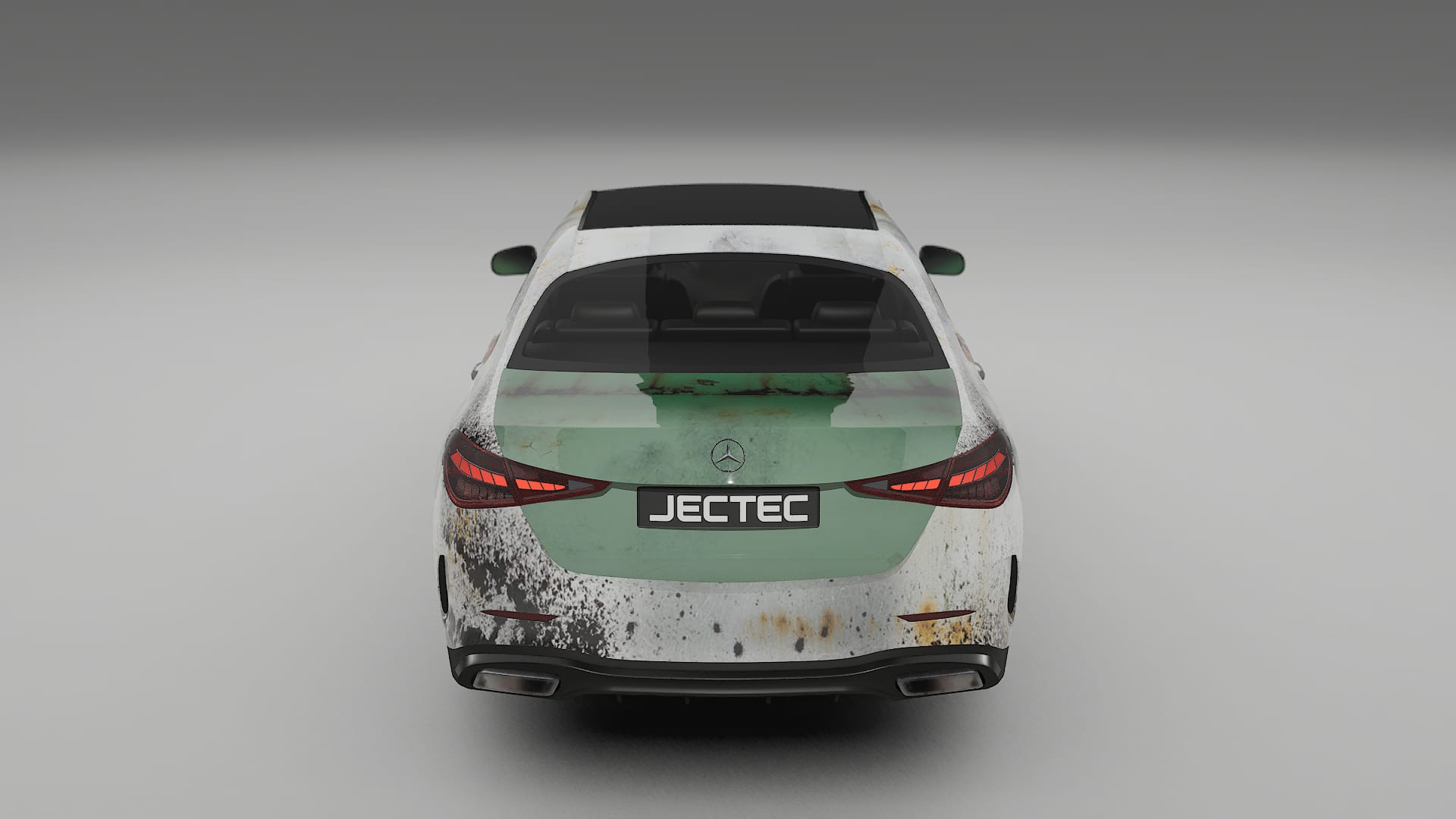 Mercedes C-class W206 COBRA 11 – Kit Wrap PPF Personalizat din Folie de Poliuretan Imprimabilă