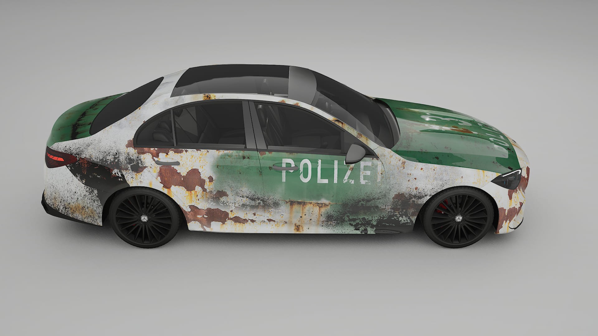 Mercedes C-class W206 COBRA 11 – Kit Wrap PPF Personalizat din Folie de Poliuretan Imprimabilă