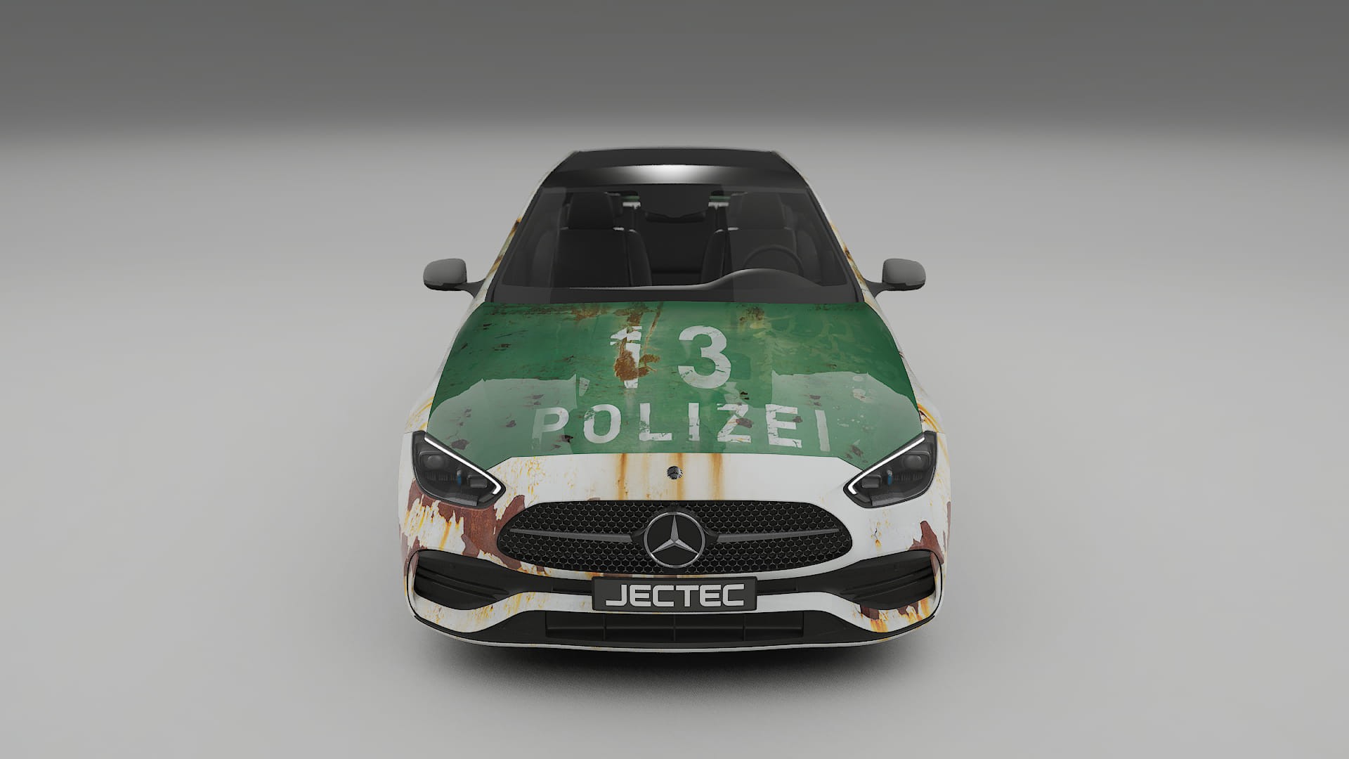 Mercedes C-class W206 COBRA 11 – Kit Wrap PPF Personalizat din Folie de Poliuretan Imprimabilă