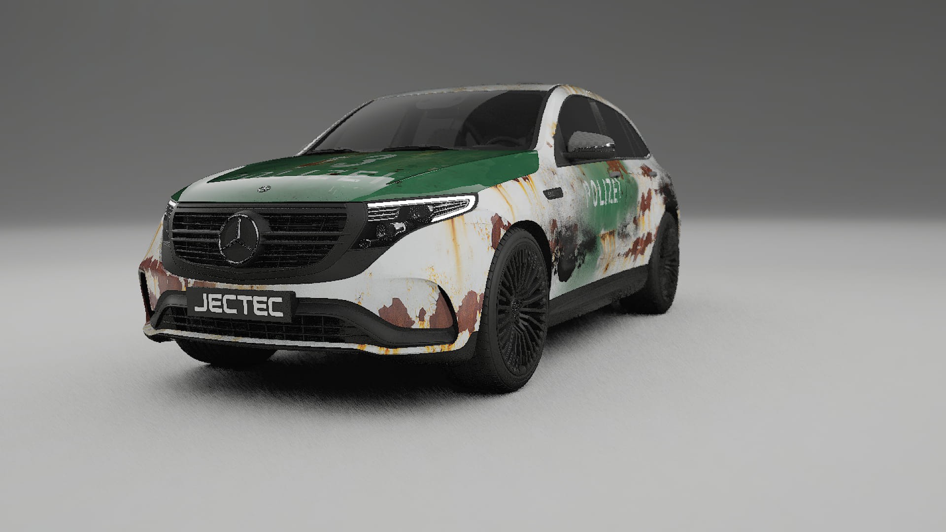 Mercedes EQC AMG COBRA 11 – Kit Wrap PPF Personalizat din Folie de Poliuretan Imprimabilă