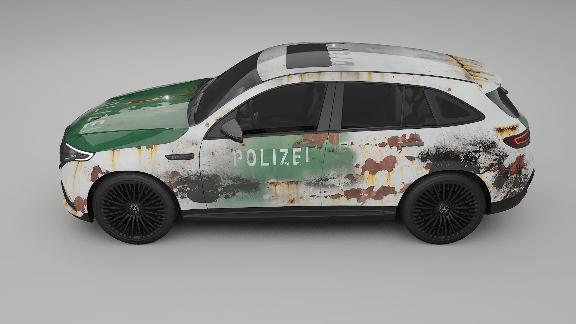 Mercedes EQC AMG COBRA 11 – Kit Wrap PPF Personalizat din Folie de Poliuretan Imprimabilă