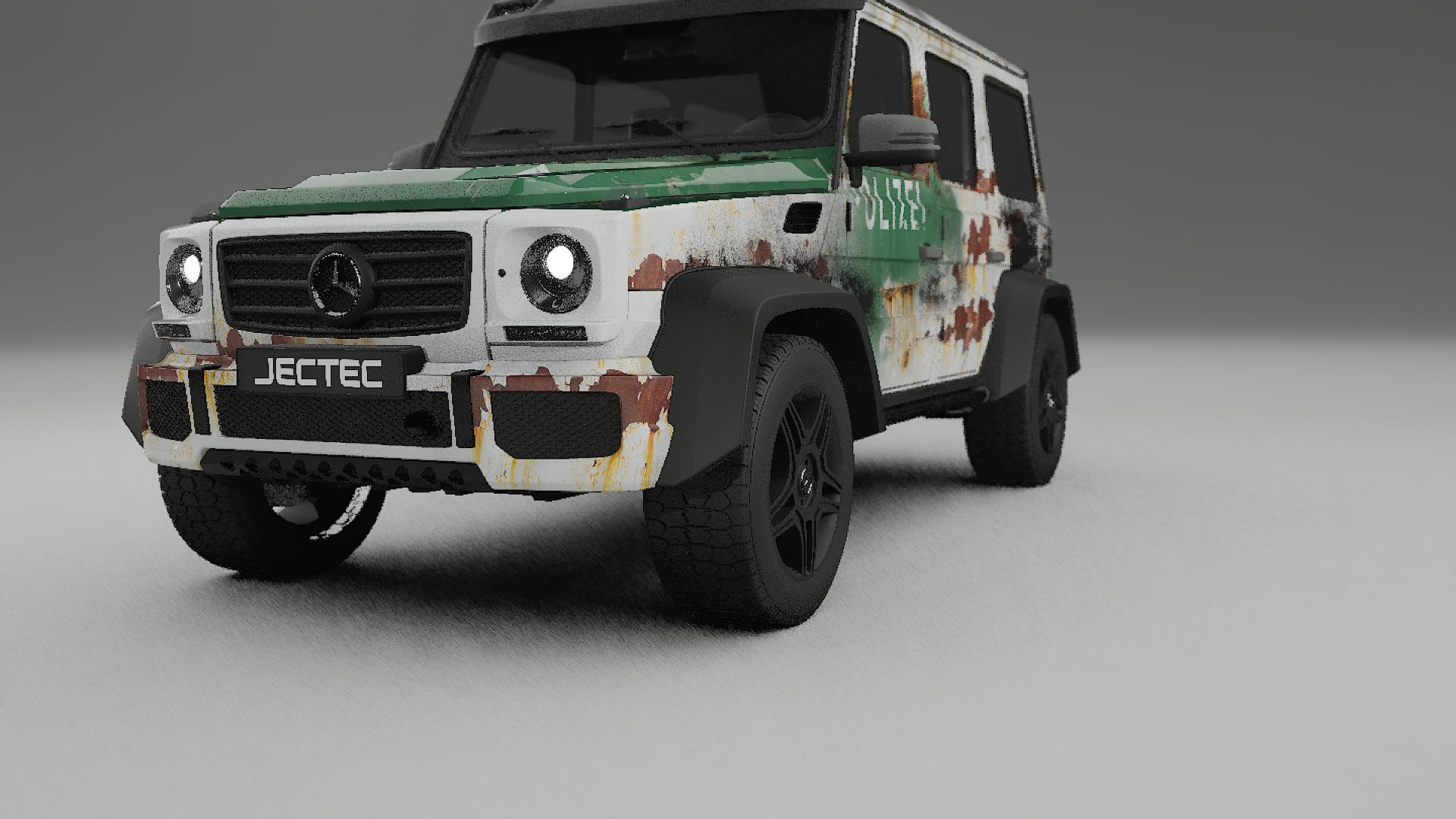 Mercedes G-class 4x4 W463 COBRA 11 – Kit Wrap PPF Personalizat din Folie de Poliuretan Imprimabilă