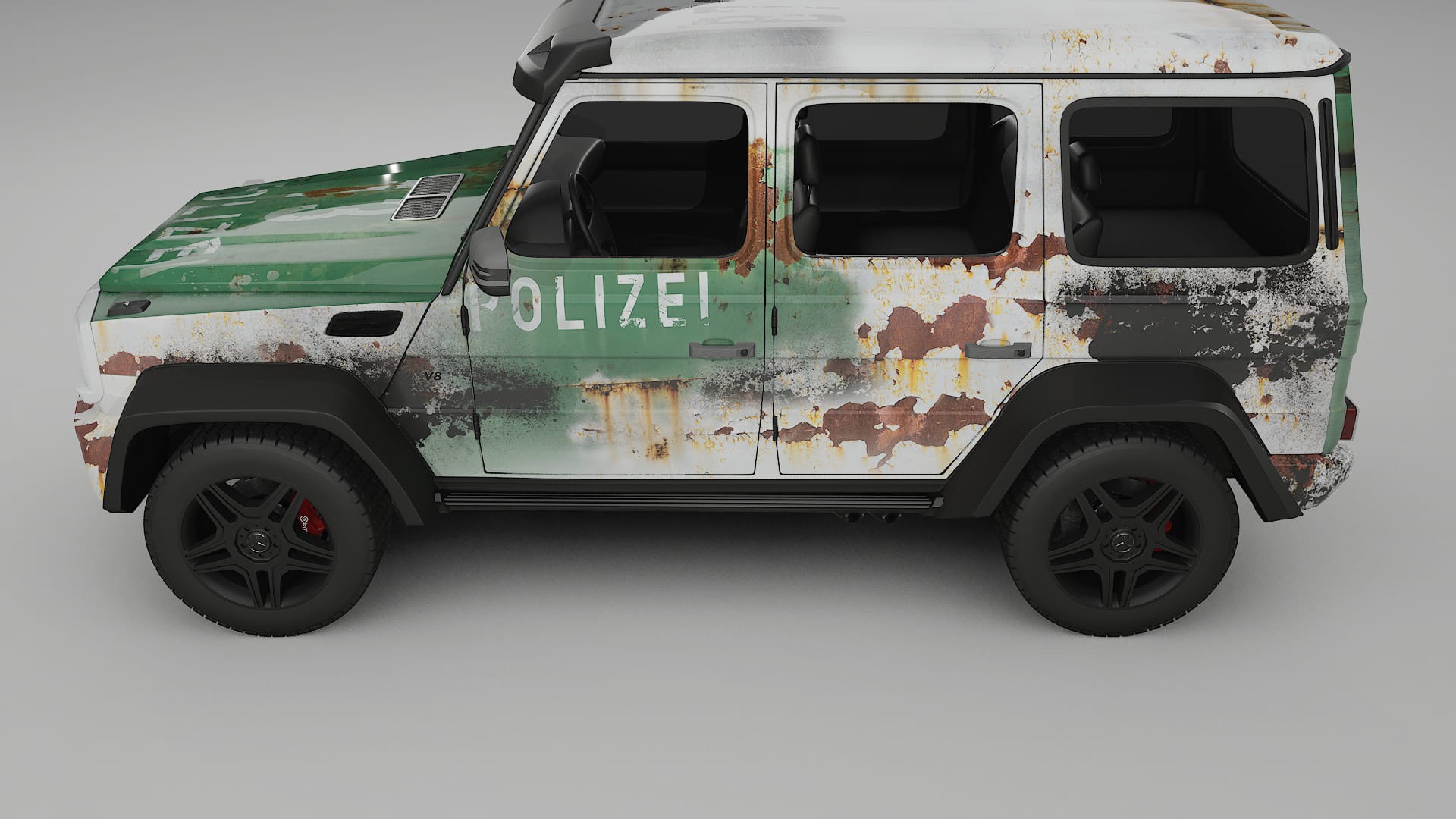 Mercedes G-class 4x4 W463 COBRA 11 – Kit Wrap PPF Personalizat din Folie de Poliuretan Imprimabilă