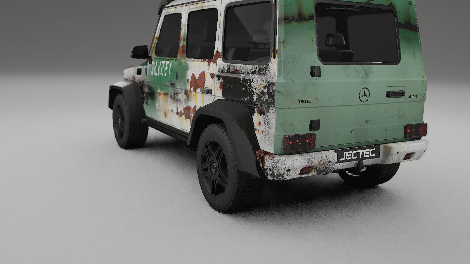 Mercedes G-class 4x4 W463 COBRA 11 – Kit Wrap PPF Personalizat din Folie de Poliuretan Imprimabilă