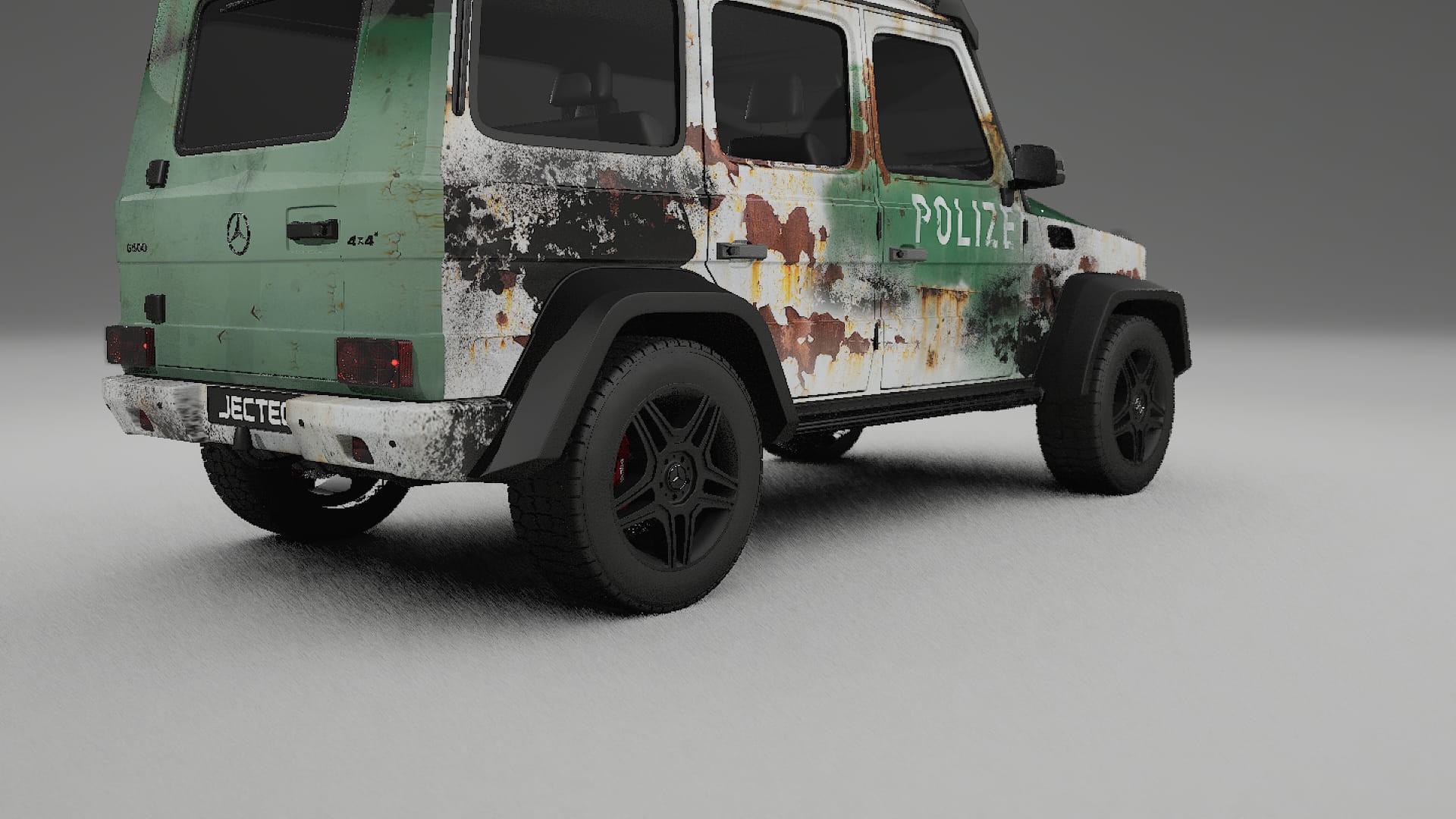Mercedes G-class 4x4 W463 COBRA 11 – Kit Wrap PPF Personalizat din Folie de Poliuretan Imprimabilă