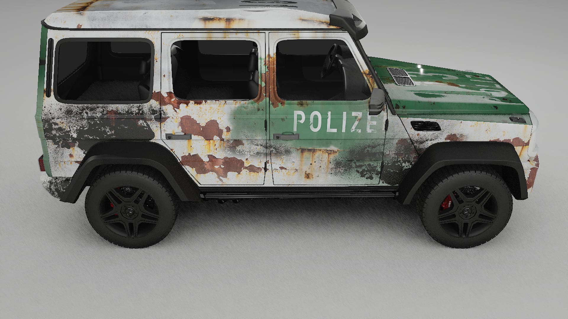 Mercedes G-class 4x4 W463 COBRA 11 – Kit Wrap PPF Personalizat din Folie de Poliuretan Imprimabilă