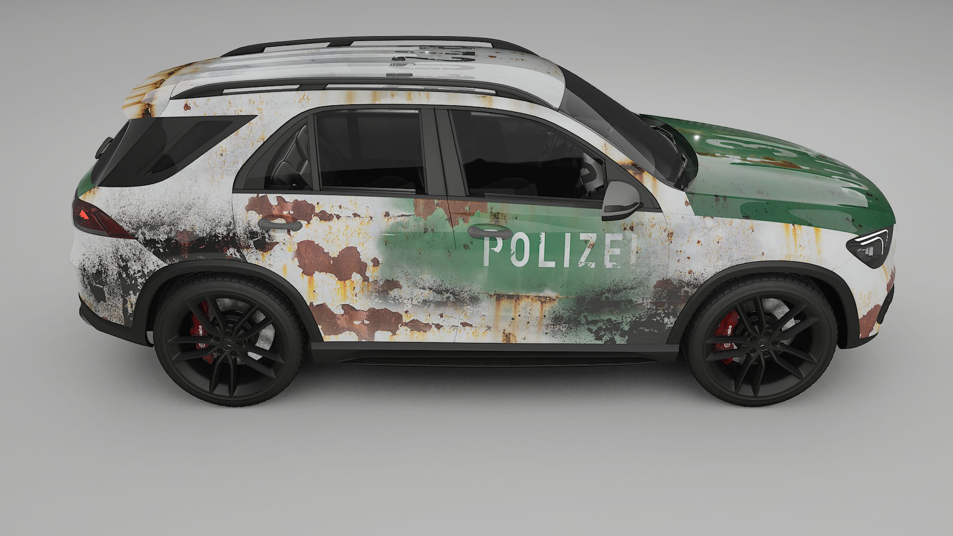 Mercedes GLE W167 COBRA 11 – Kit Wrap PPF Personalizat din Folie de Poliuretan Imprimabilă