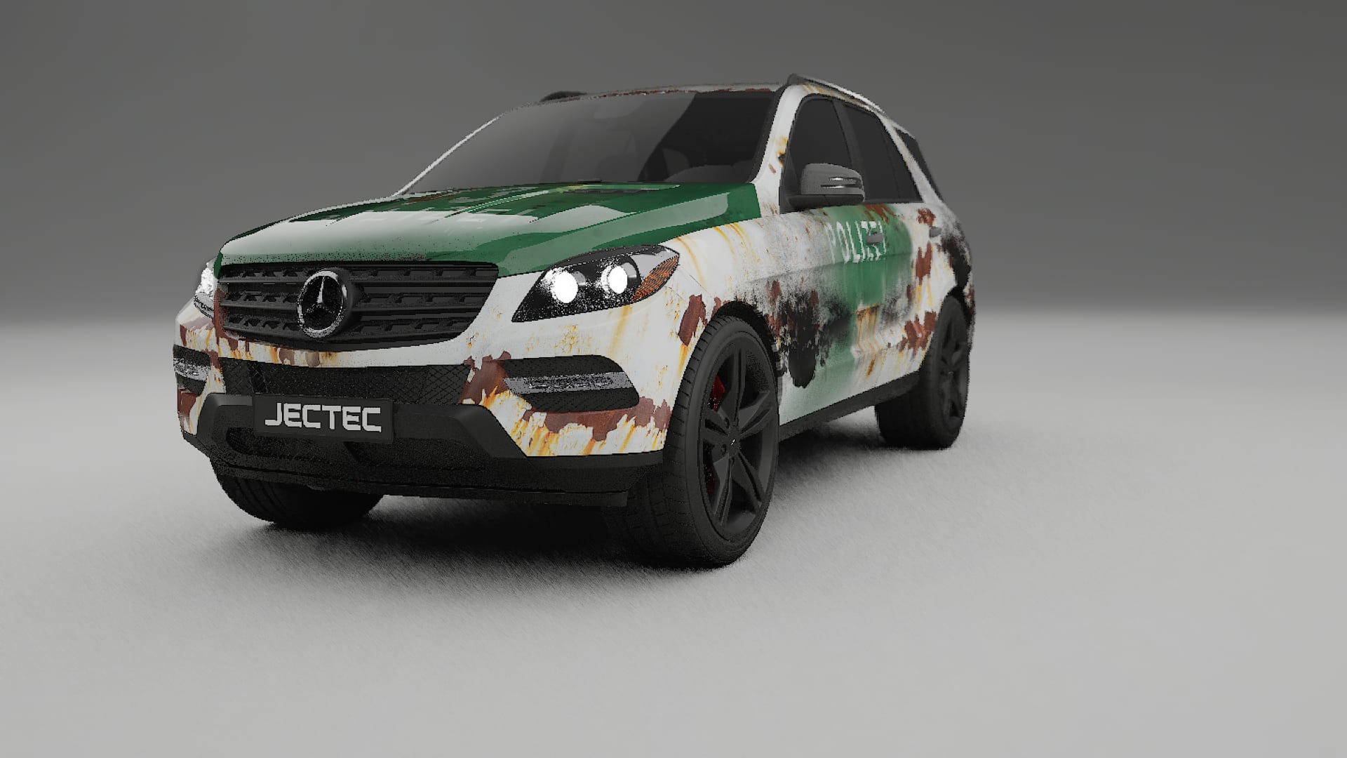 Mercedes M-class W166 COBRA 11 – Kit Wrap PPF Personalizat din Folie de Poliuretan Imprimabilă
