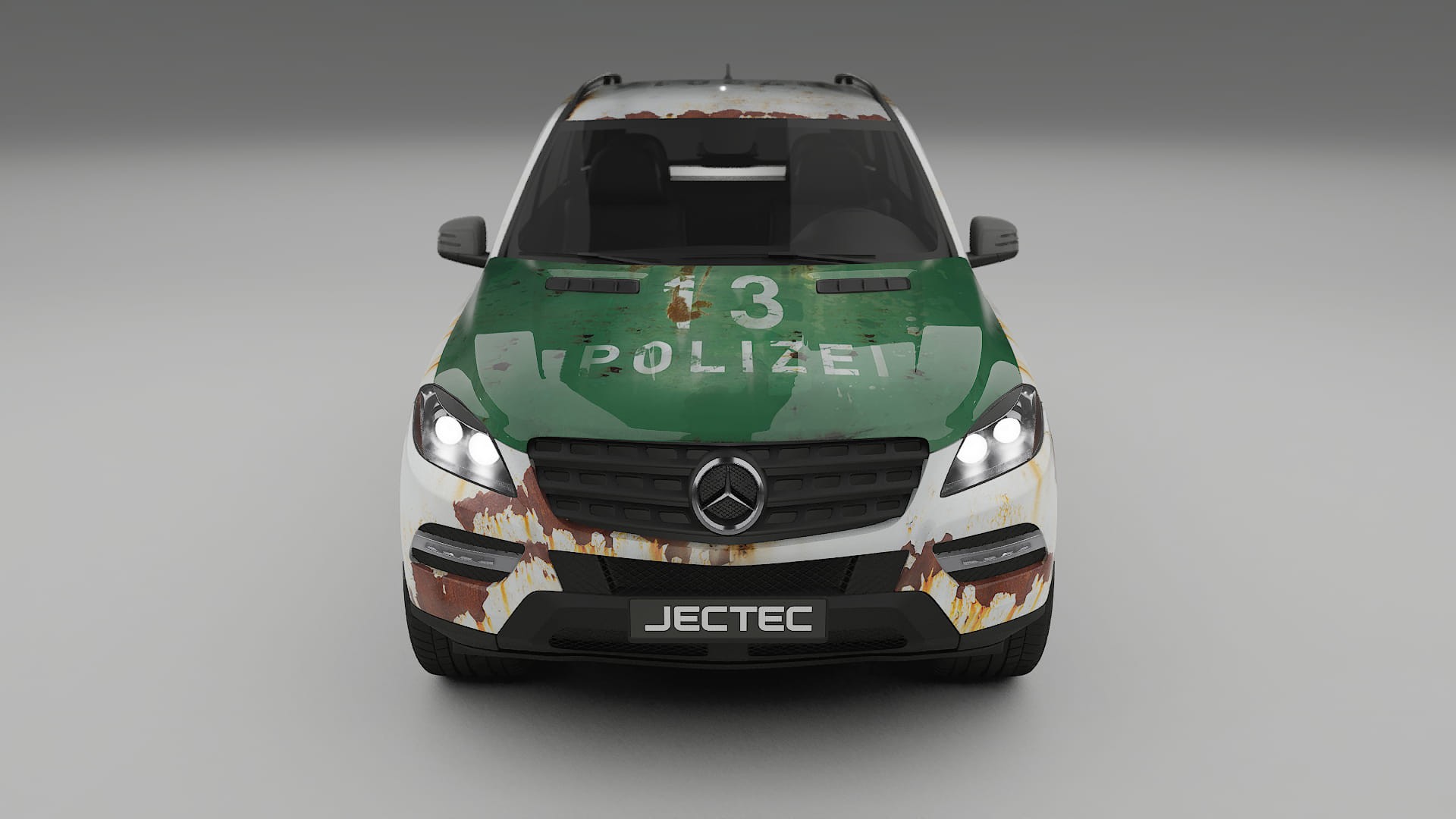 Mercedes M-class W166 COBRA 11 – Kit Wrap PPF Personalizat din Folie de Poliuretan Imprimabilă