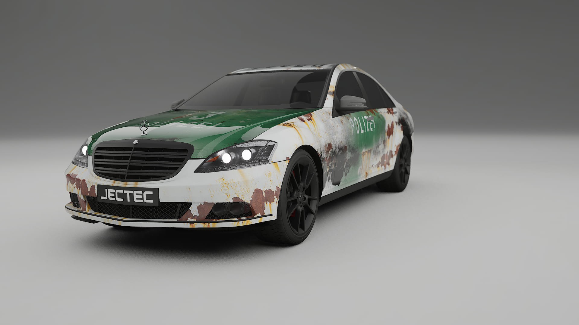 Mercedes S-class W221 facelift LCI COBRA 11 – Kit Wrap PPF Personalizat din Folie de Poliuretan Imprimabilă