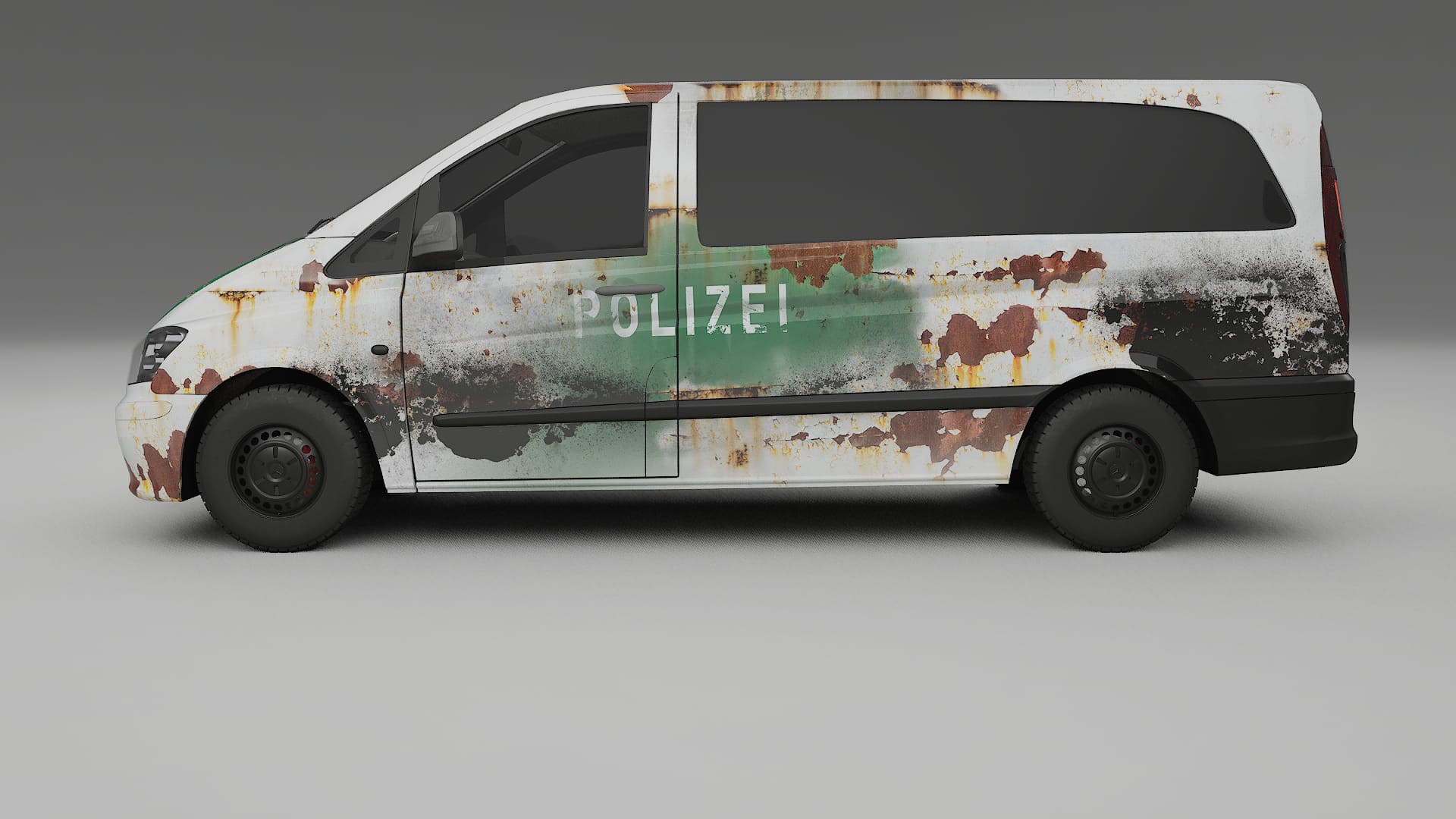 Mercedes Vito Short W639 facelift LCI COBRA 11 – Kit Wrap PPF Personalizat din Folie de Poliuretan Imprimabilă