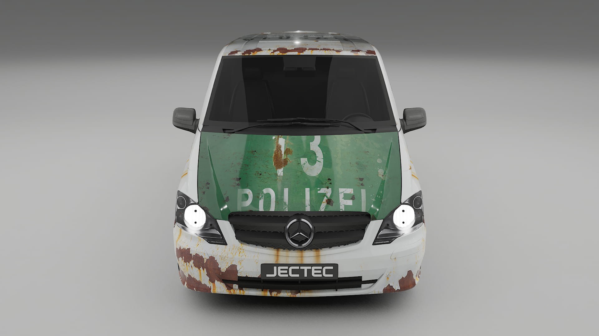 Mercedes Vito Short W639 facelift LCI COBRA 11 – Kit Wrap PPF Personalizat din Folie de Poliuretan Imprimabilă