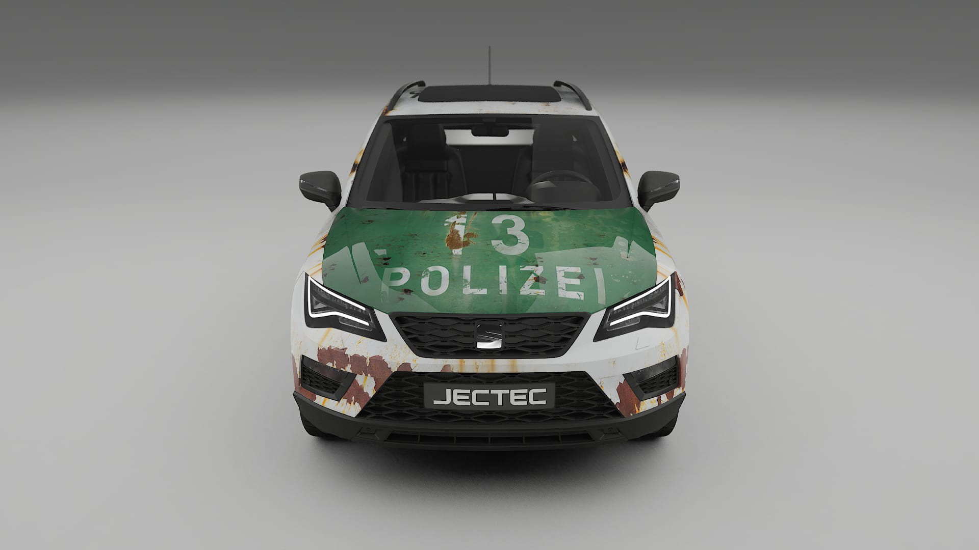 Seat Ateca KH7 COBRA 11 – Kit Wrap PPF Personalizat din Folie de Poliuretan Imprimabilă