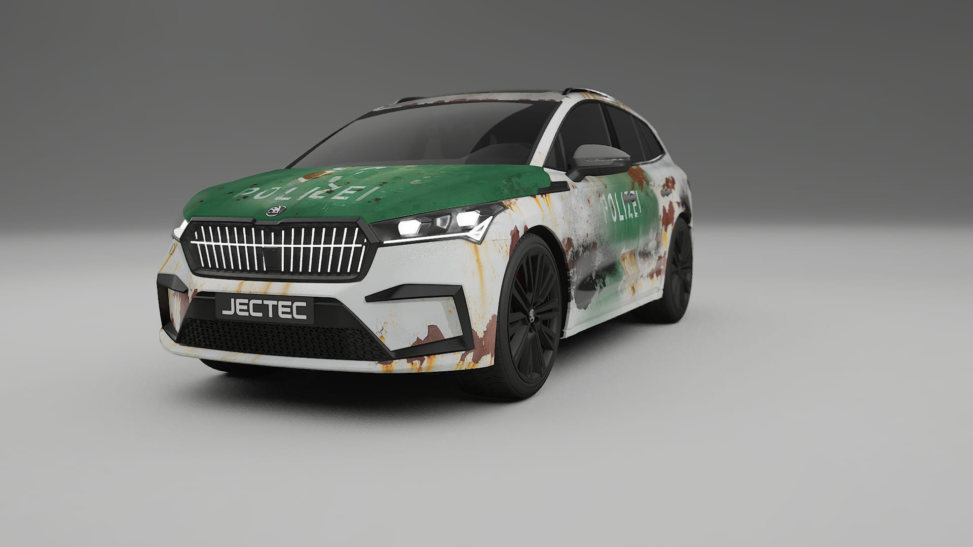 Škoda Enyaq MEB COBRA 11 – Kit Wrap PPF Personalizat din Folie de Poliuretan Imprimabilă