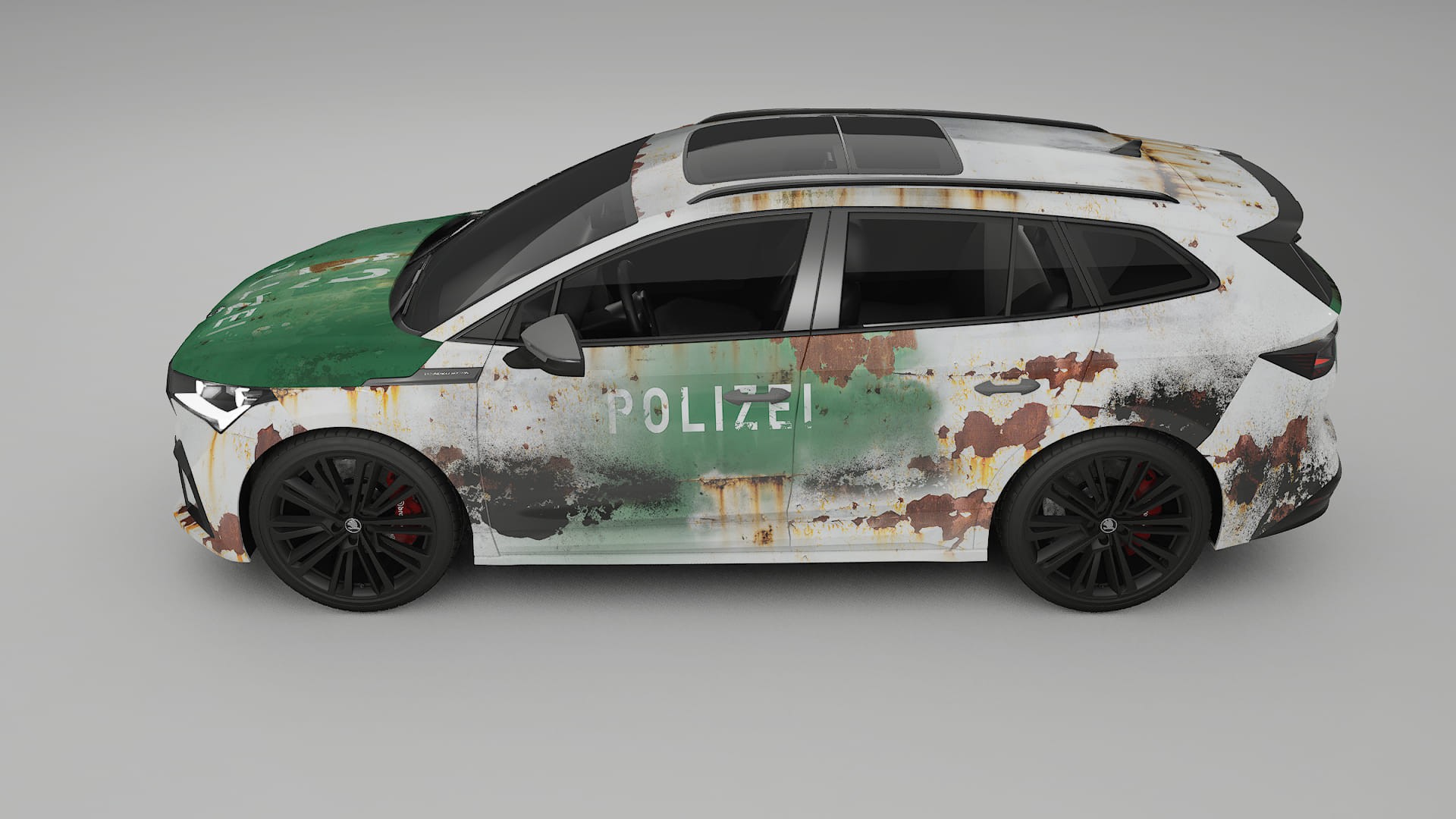 Škoda Enyaq MEB COBRA 11 – Kit Wrap PPF Personalizat din Folie de Poliuretan Imprimabilă