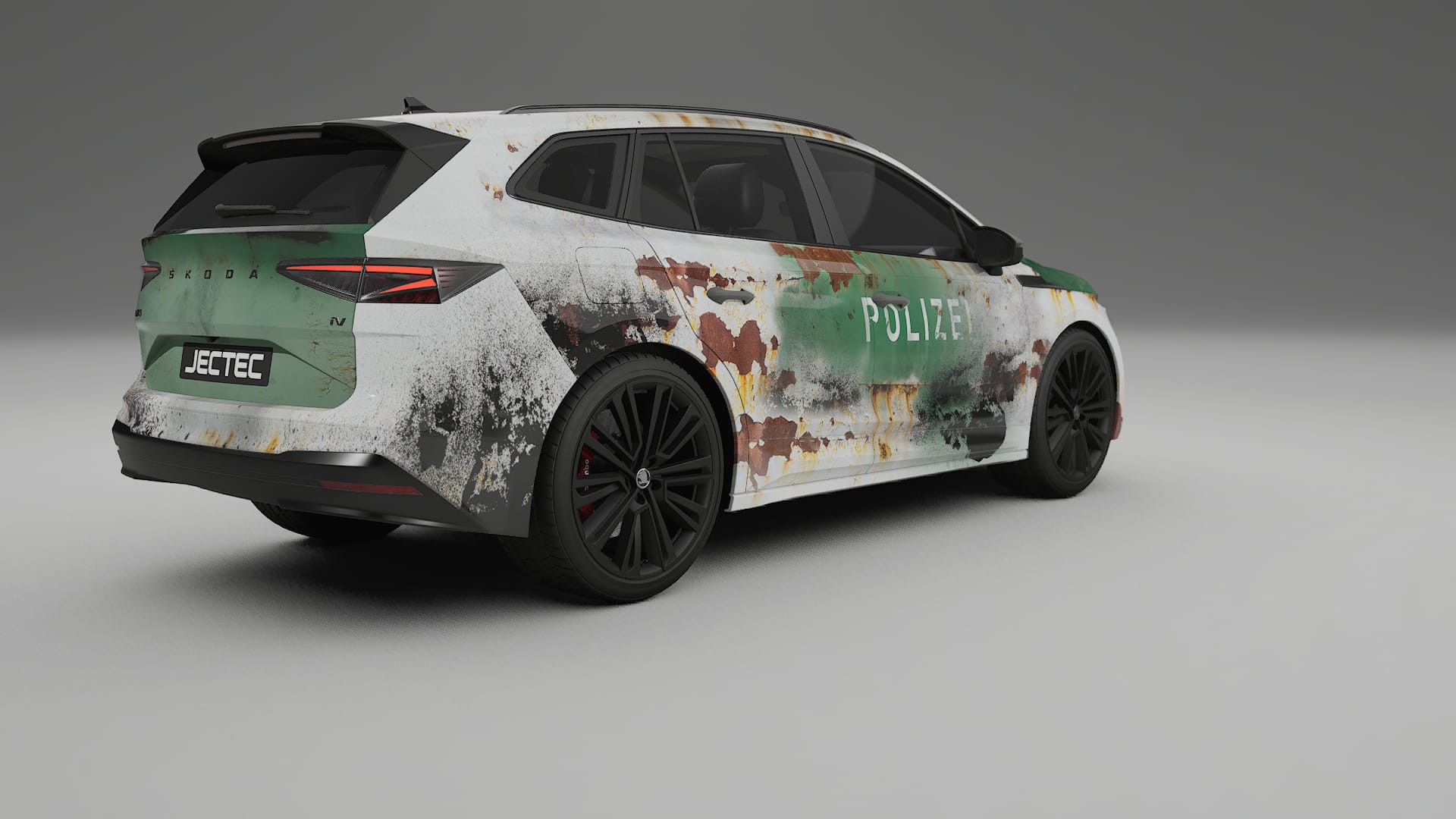 Škoda Enyaq MEB COBRA 11 – Kit Wrap PPF Personalizat din Folie de Poliuretan Imprimabilă