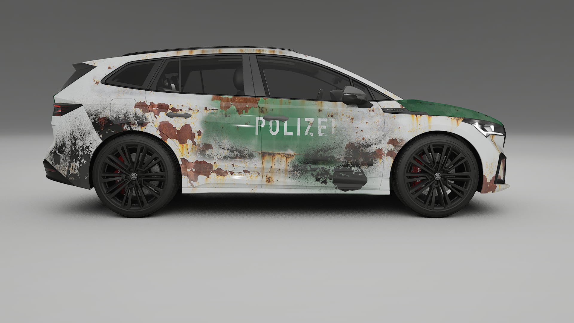 Škoda Enyaq MEB COBRA 11 – Kit Wrap PPF Personalizat din Folie de Poliuretan Imprimabilă