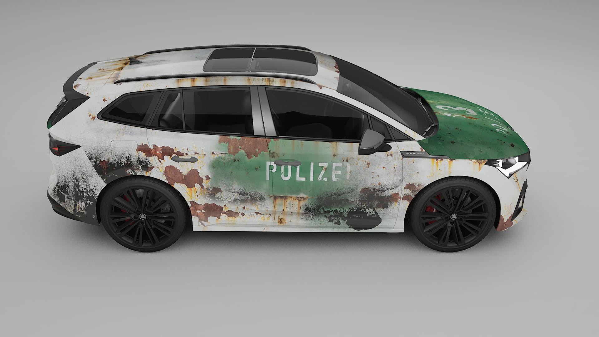 Škoda Enyaq MEB COBRA 11 – Kit Wrap PPF Personalizat din Folie de Poliuretan Imprimabilă