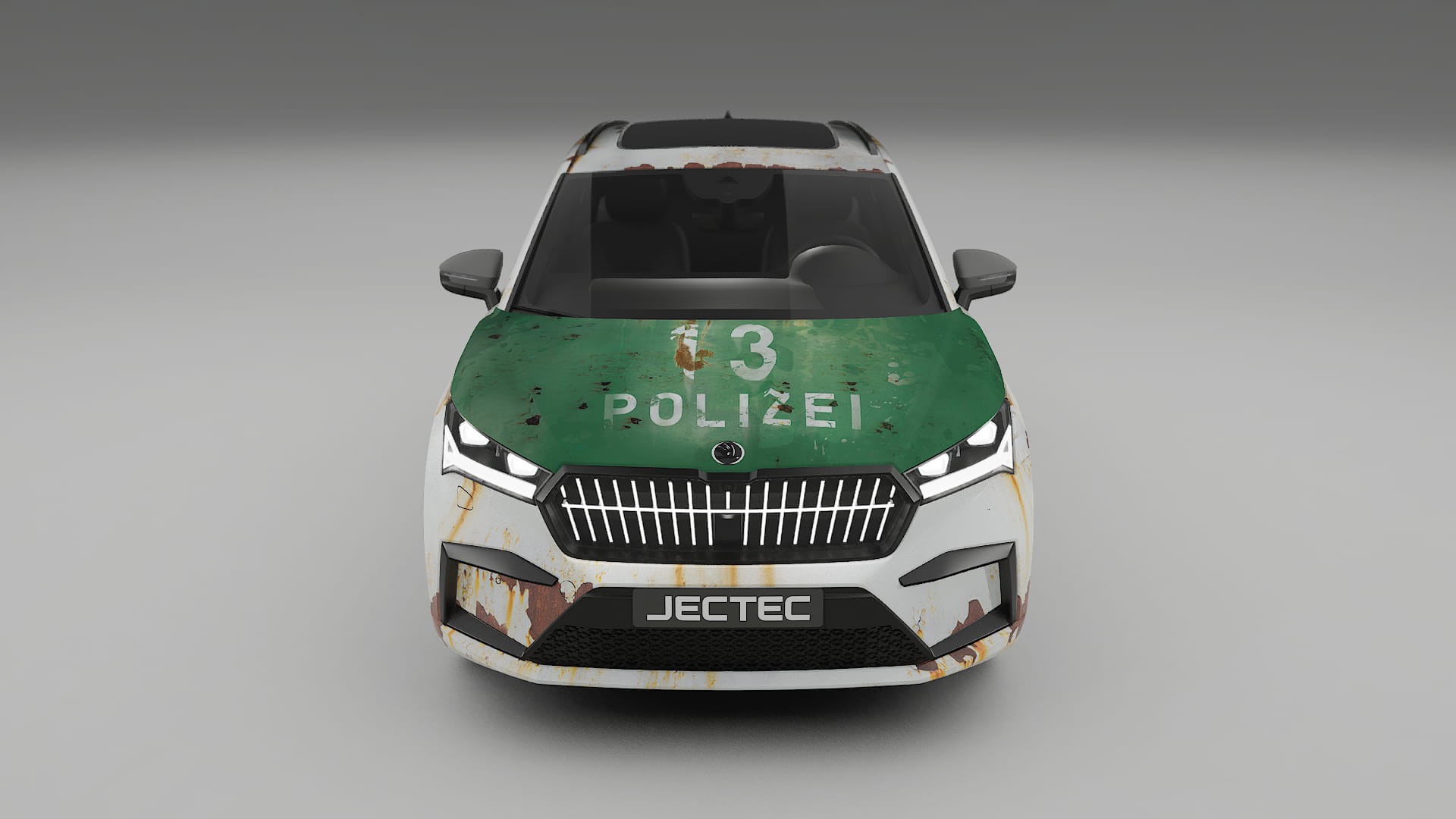 Škoda Enyaq MEB COBRA 11 – Kit Wrap PPF Personalizat din Folie de Poliuretan Imprimabilă
