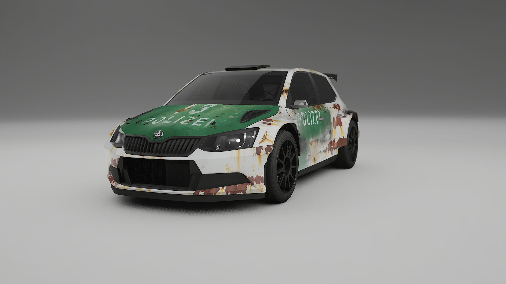 Škoda Fabia R5 6V COBRA 11 – Kit Wrap PPF Personalizat din Folie de Poliuretan Imprimabilă