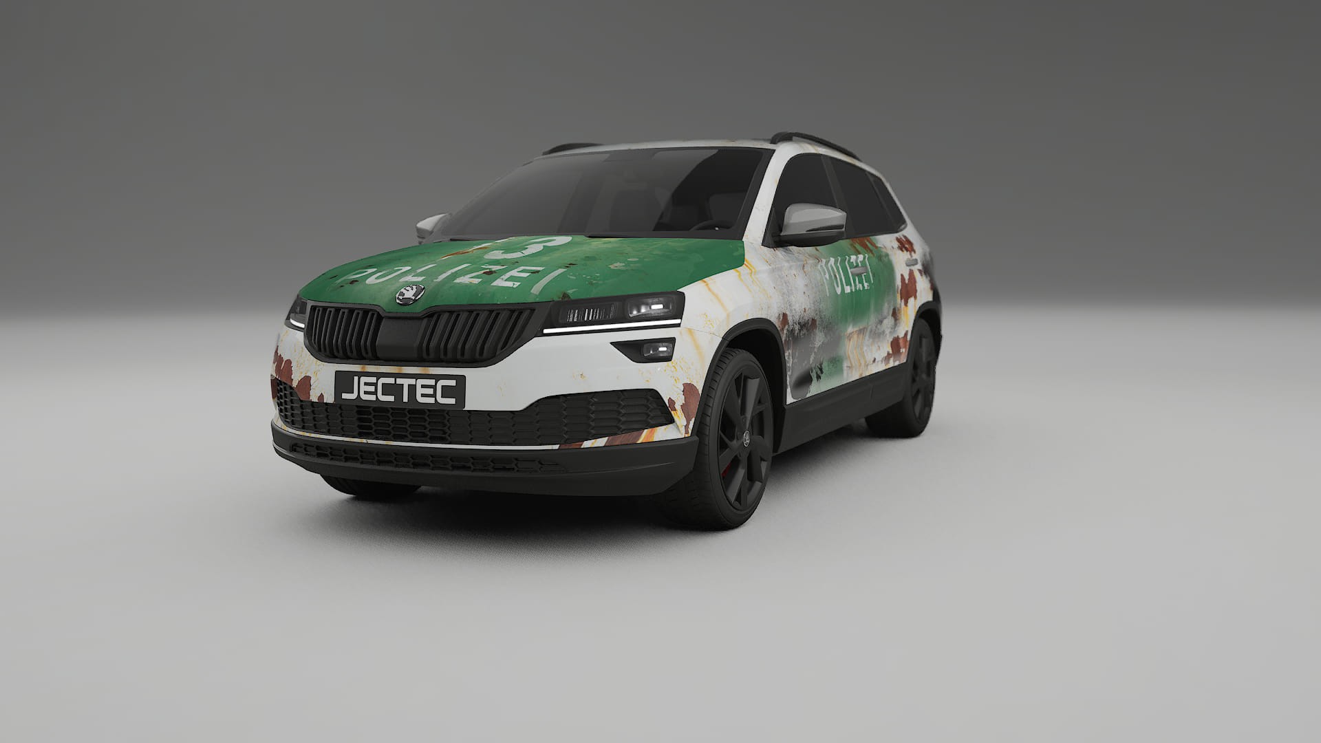 Škoda Karoq NU7 COBRA 11 – Kit Wrap PPF Personalizat din Folie de Poliuretan Imprimabilă