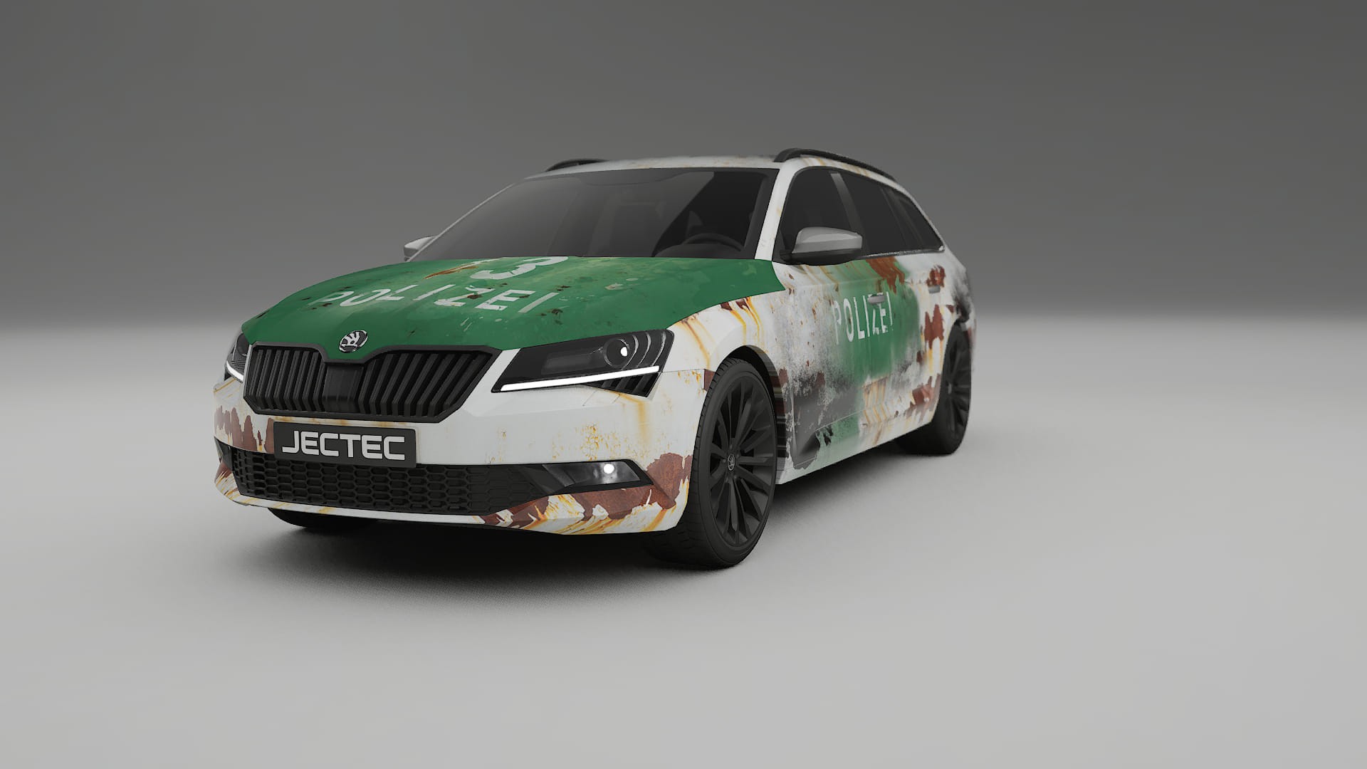 Škoda Superb B8 COBRA 11 – Kit Wrap PPF Personalizat din Folie de Poliuretan Imprimabilă