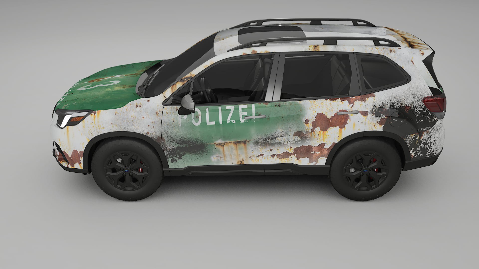 Subaru Forester V SK facelift LCI COBRA 11 – Kit Wrap PPF Personalizat din Folie de Poliuretan Imprimabilă