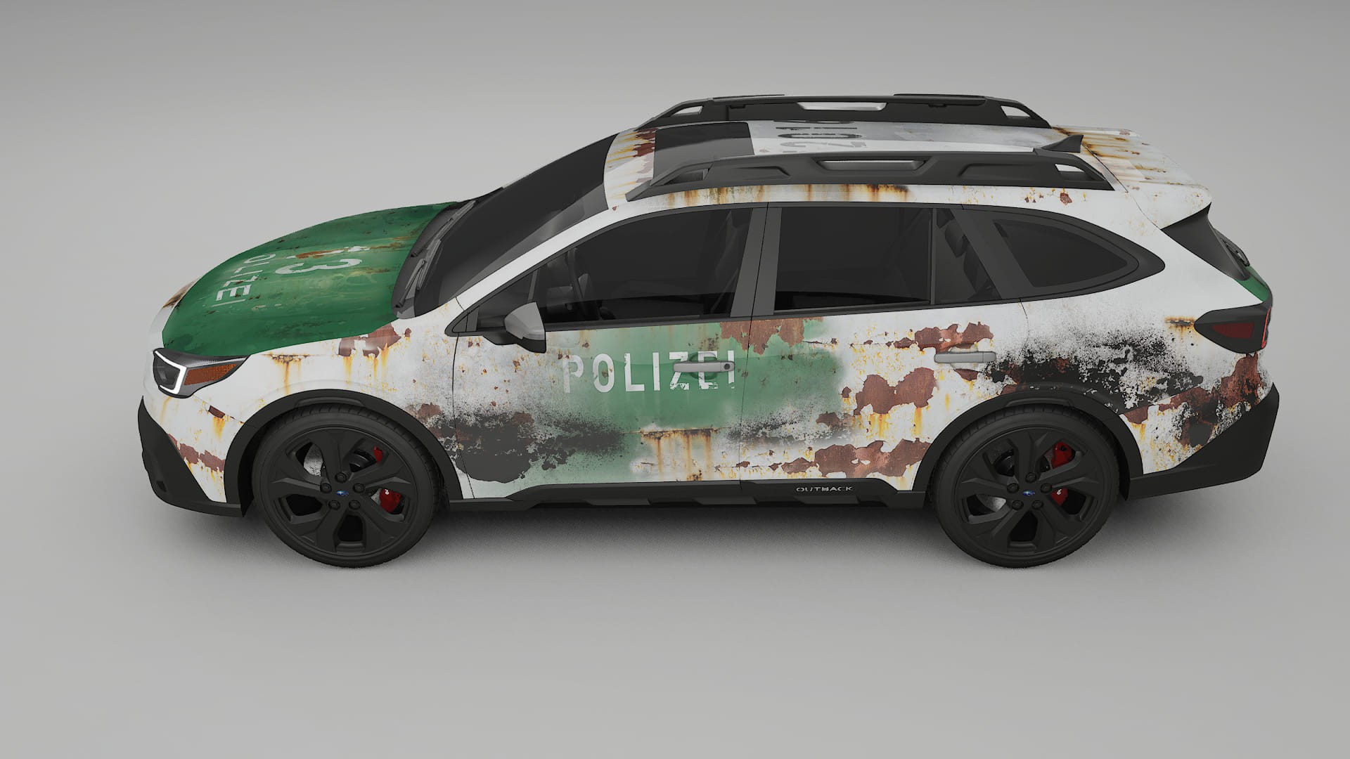 Subaru Outback VI BS prefacelift pre-LCI COBRA 11 – Kit Wrap PPF Personalizat din Folie de Poliuretan Imprimabilă
