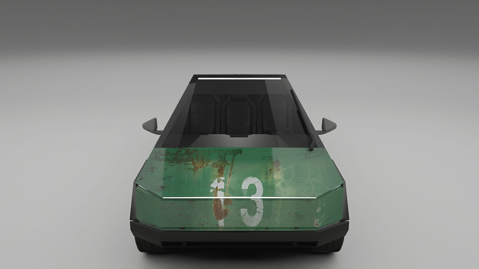 Tesla Cybertruck COBRA 11 – Kit Wrap PPF Personalizat din Folie de Poliuretan Imprimabilă