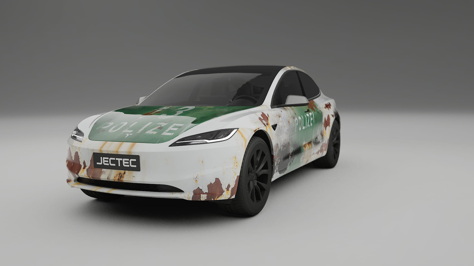 Tesla Model 3 Highland COBRA 11 – Kit Wrap PPF Personalizat din Folie de Poliuretan Imprimabilă