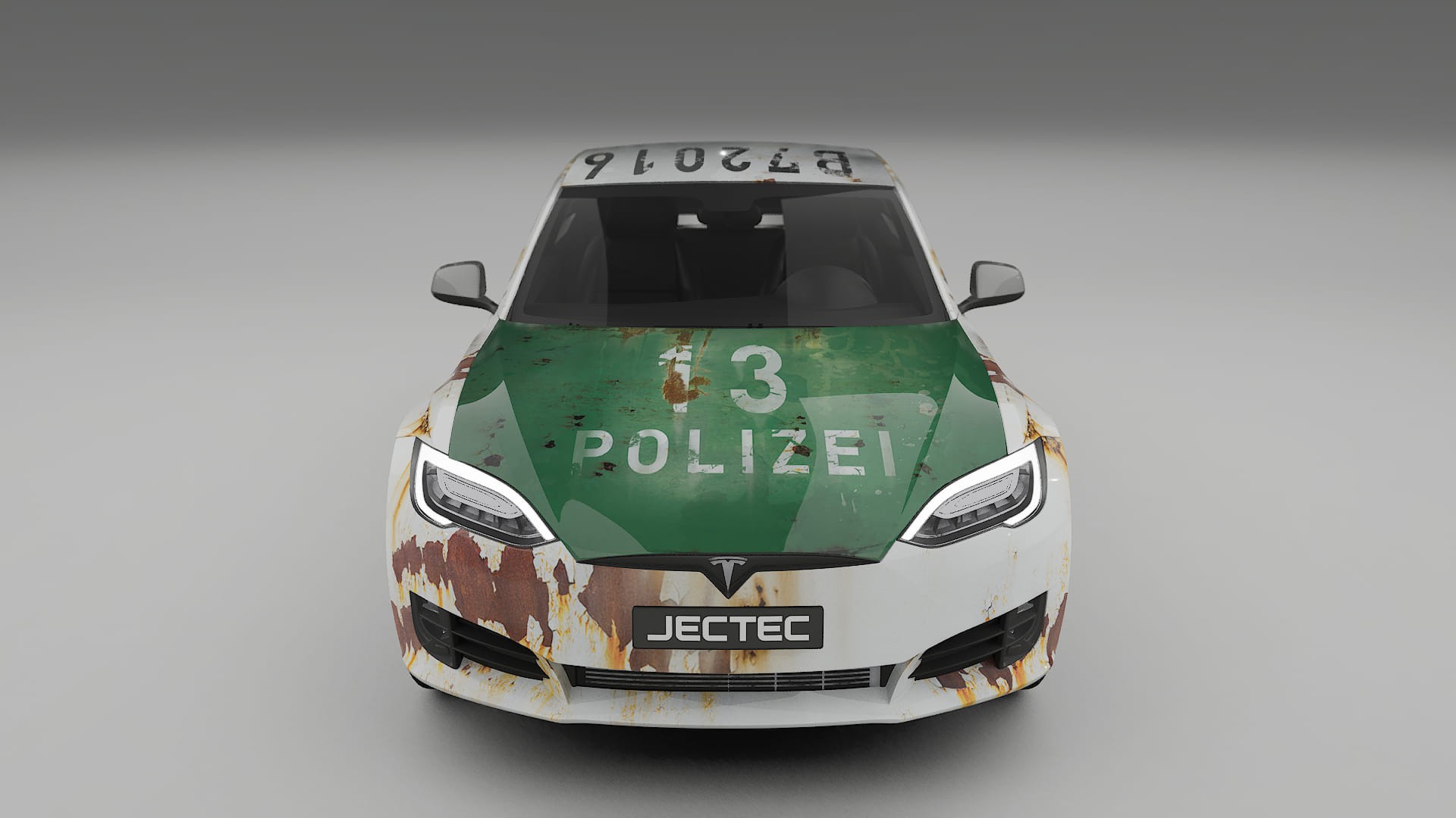 Tesla Model-S Refresh COBRA 11 – Kit Wrap PPF Personalizat din Folie de Poliuretan Imprimabilă