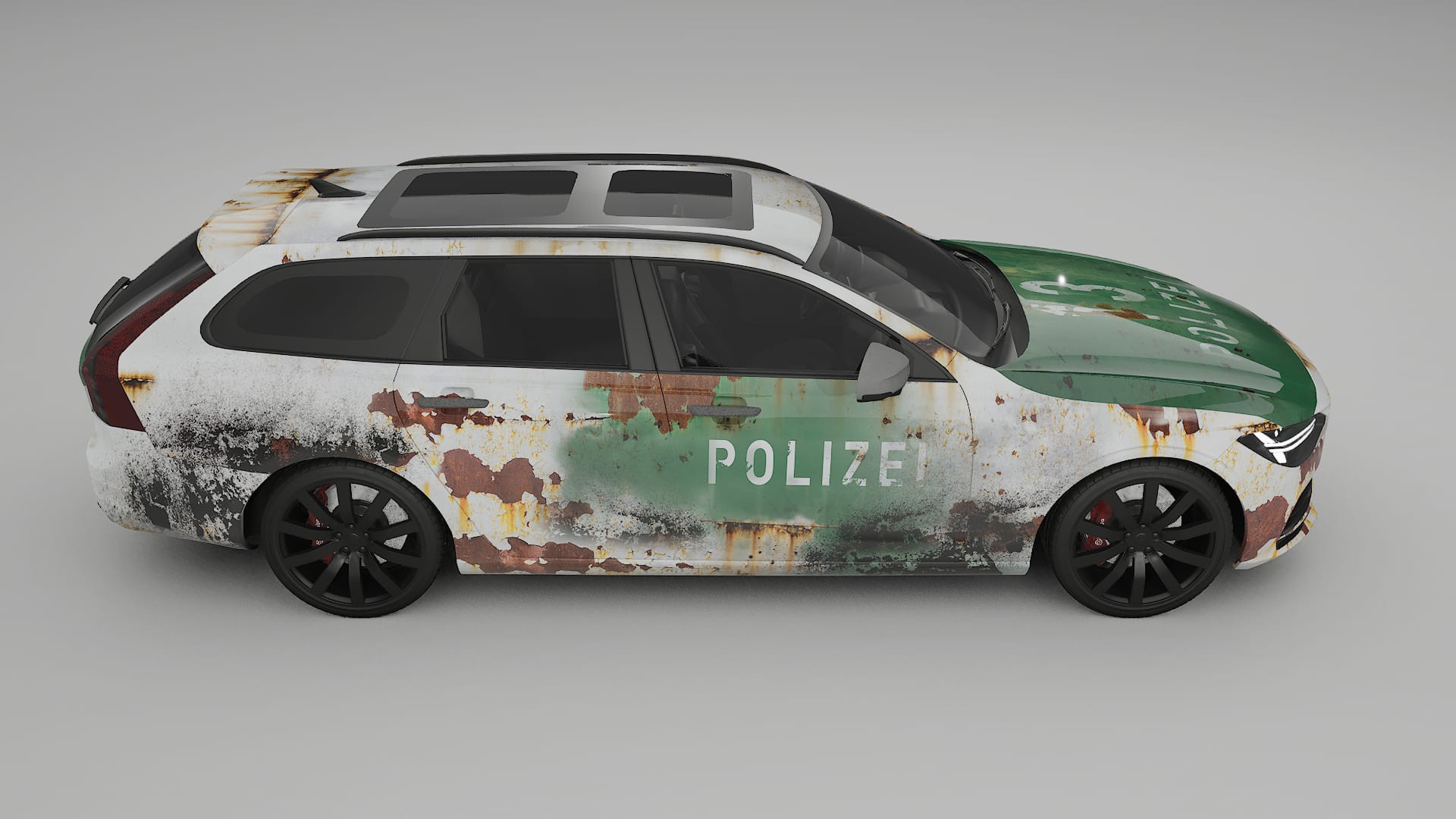 Volvo V90 P5 COBRA 11 – Kit Wrap PPF Personalizat din Folie de Poliuretan Imprimabilă