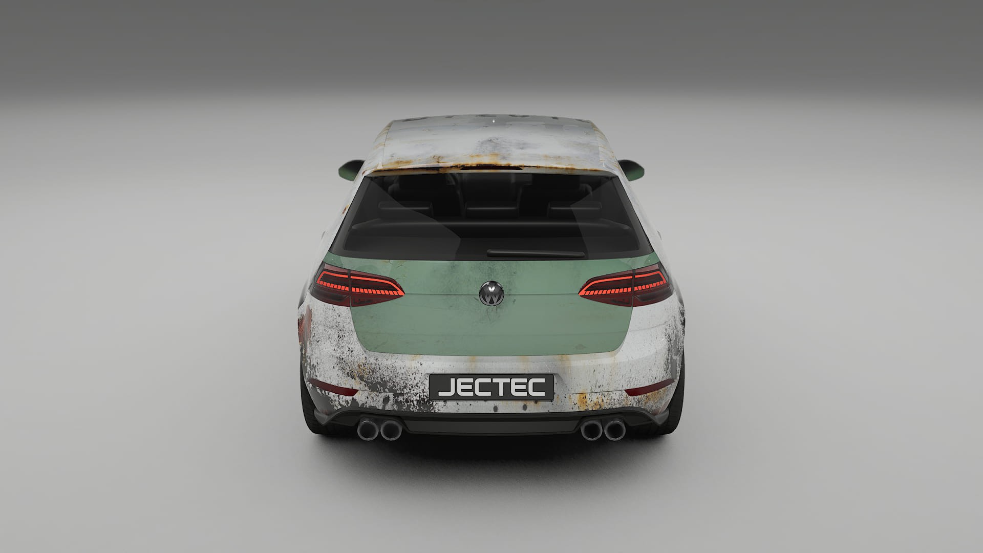 VW Golf Mk7 COBRA 11 – Kit Wrap PPF Personalizat din Folie de Poliuretan Imprimabilă