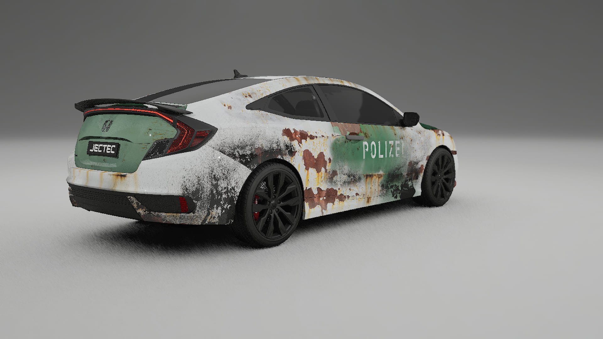 Honda Civic coupe prefacelift pre-LCI COBRA 11 – Kit Wrap PPF Personalizat din Folie de Poliuretan Imprimabilă