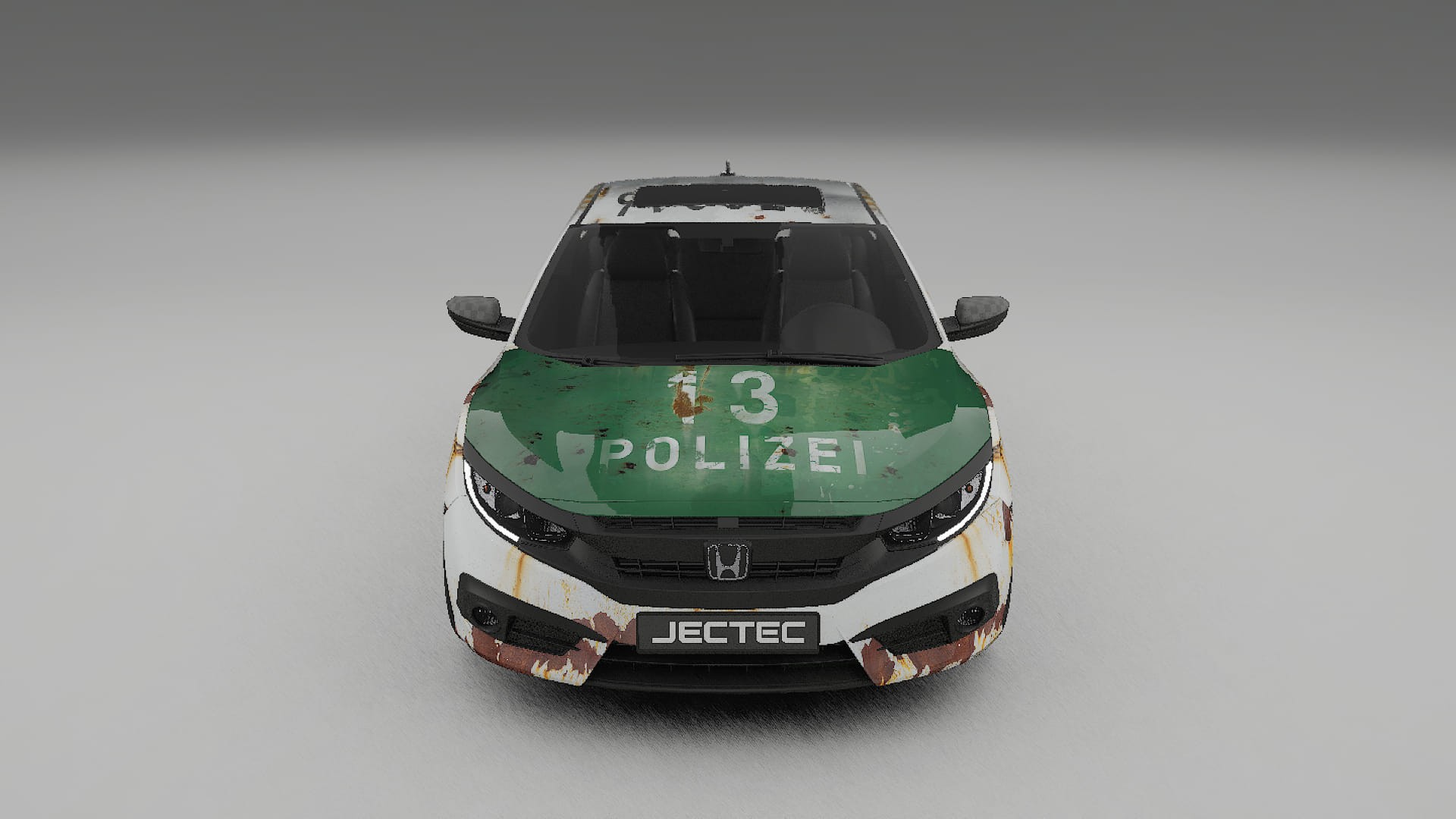 Honda Civic coupe prefacelift pre-LCI COBRA 11 – Kit Wrap PPF Personalizat din Folie de Poliuretan Imprimabilă
