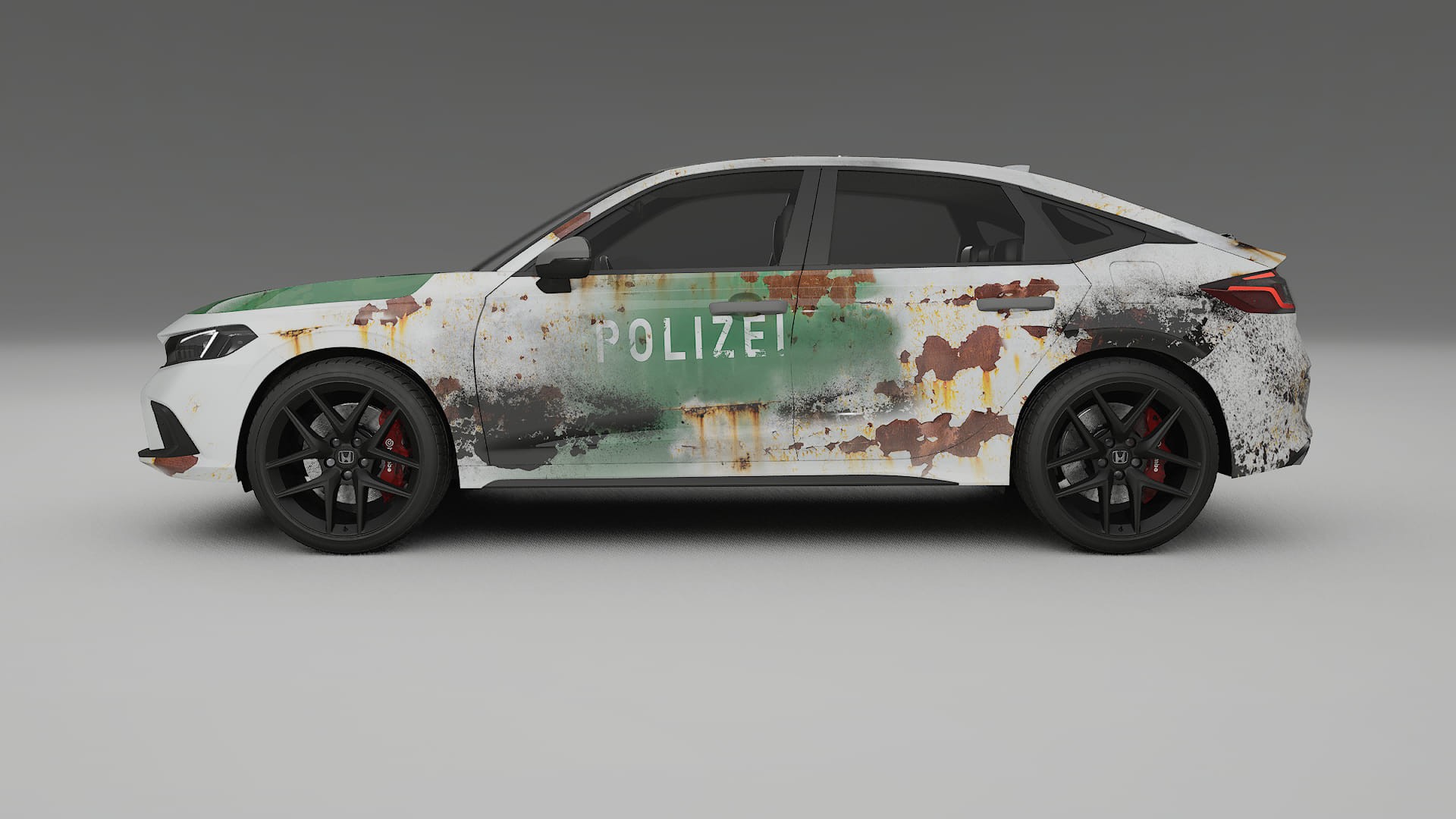 Honda Civic hatchback COBRA 11 – Kit Wrap PPF Personalizat din Folie de Poliuretan Imprimabilă